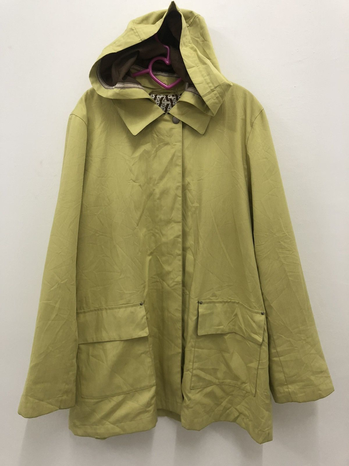 Aquascutum Rare Vintage Aquascutum Monogram Nova Check Hooded Jacket Size US L / EU 52-54 / 3 - 1 Thumbnail