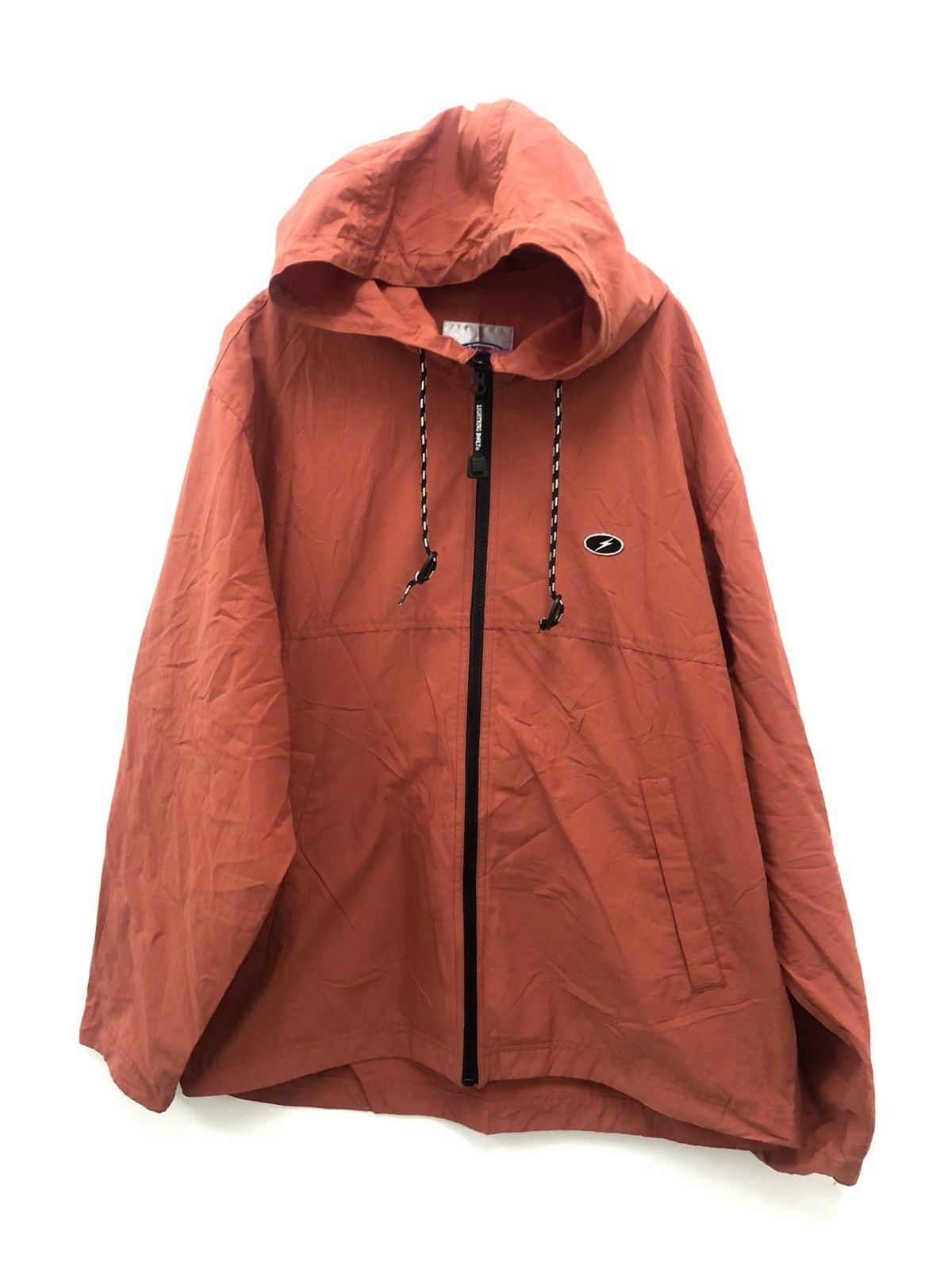 Lightning Bolt Rare 90s Vintage LIGHTNING BOLT Hooded Jacket Size US L / EU 52-54 / 3 - 1 Thumbnail
