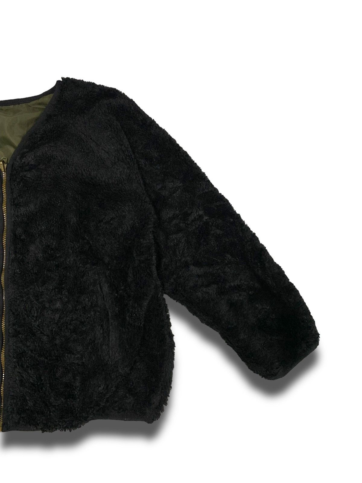Beauty Beast × Japanese Brand Vintage Avant Garde V Faux Women Vest Size S / US 4 / IT 40 - 4 Thumbnail