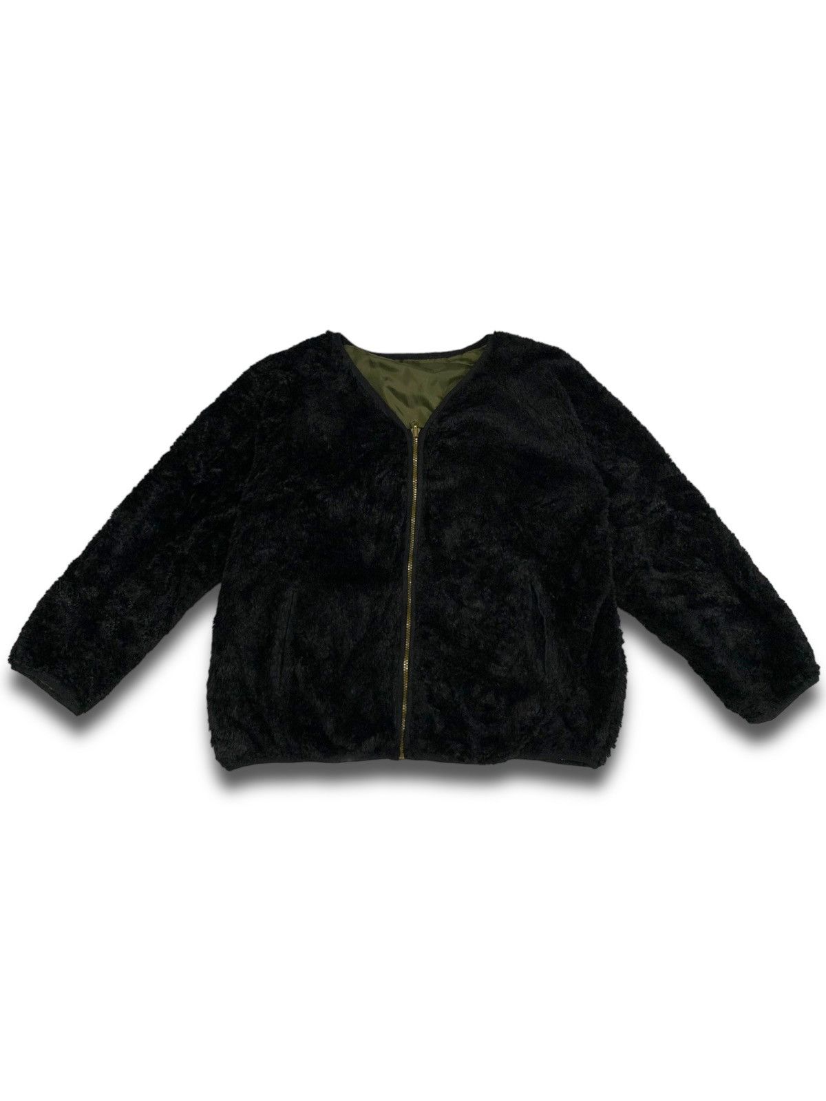 Beauty Beast × Japanese Brand Vintage Avant Garde V Faux Women Vest Size S / US 4 / IT 40 - 1 Thumbnail