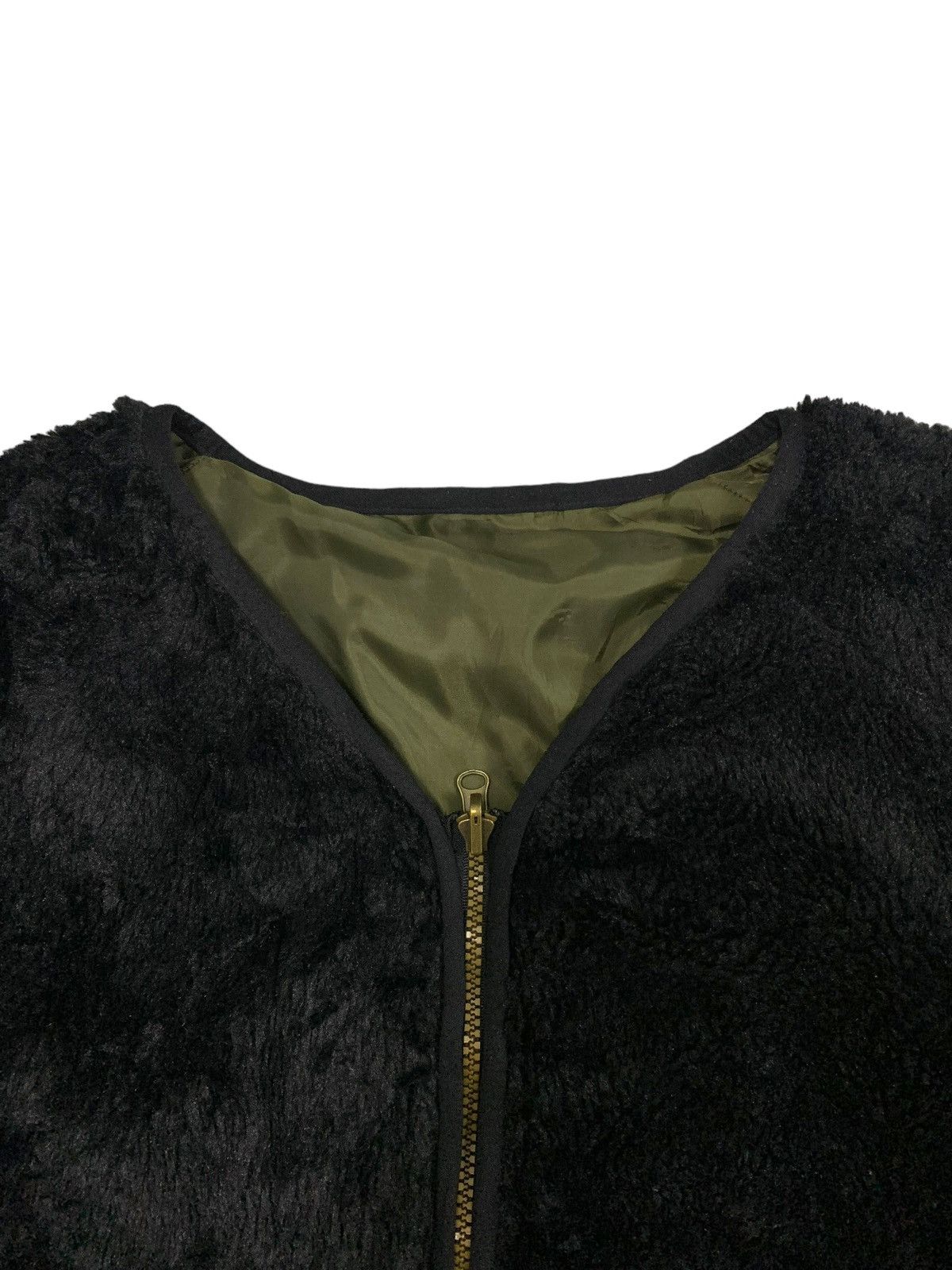Beauty Beast × Japanese Brand Vintage Avant Garde V Faux Women Vest Size S / US 4 / IT 40 - 5 Thumbnail