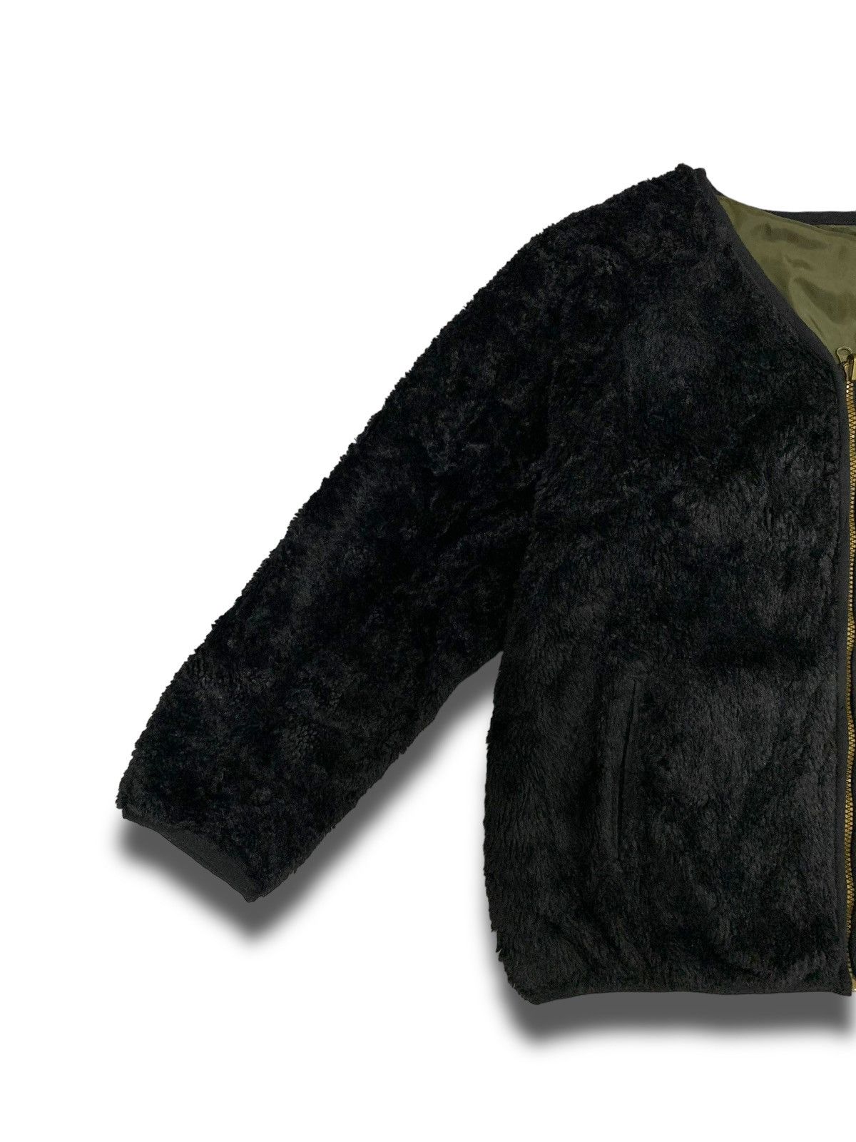 Beauty Beast × Japanese Brand Vintage Avant Garde V Faux Women Vest Size S / US 4 / IT 40 - 3 Thumbnail