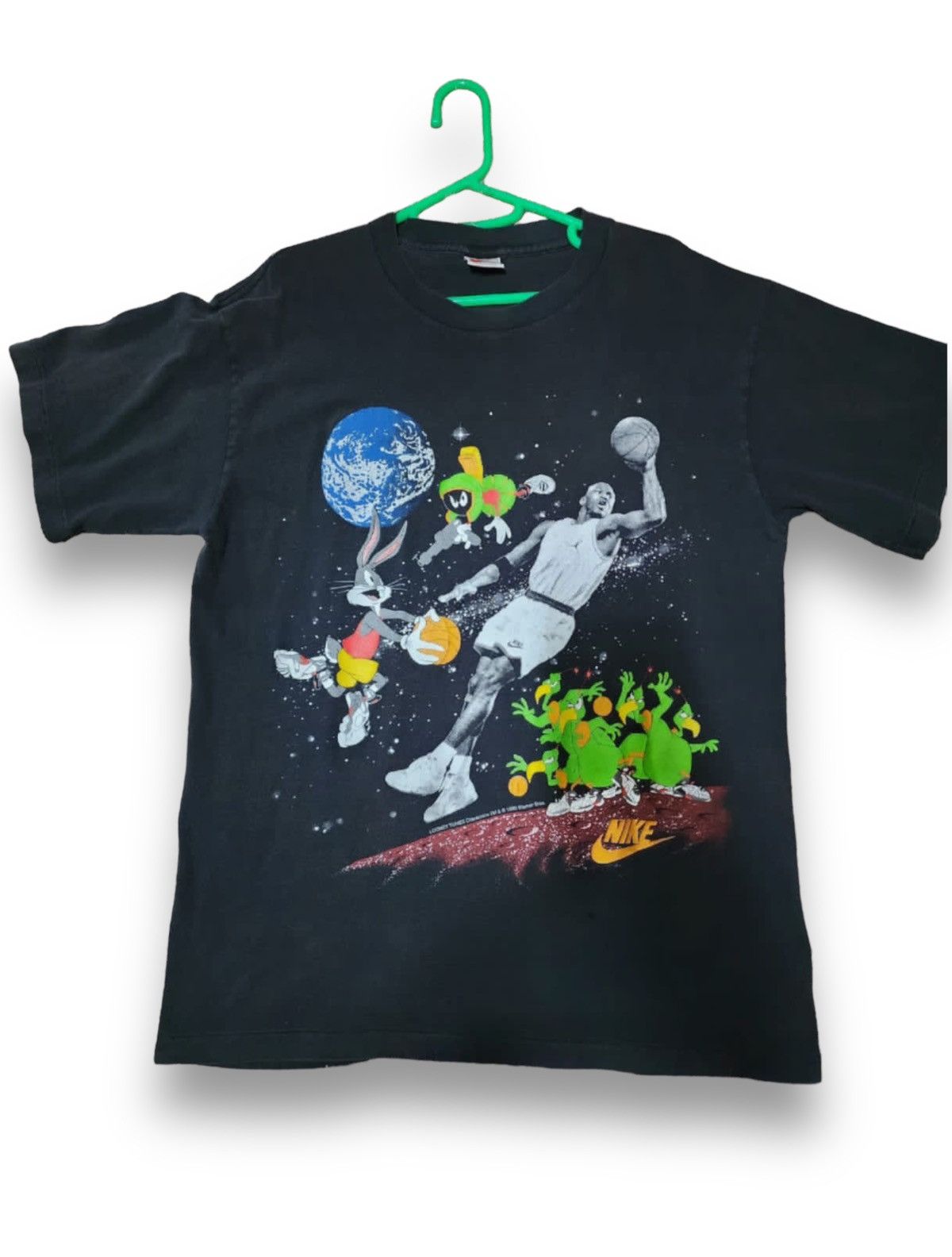 93's Vintage Nike Space Jam Jordan X Looney Tunes Tees