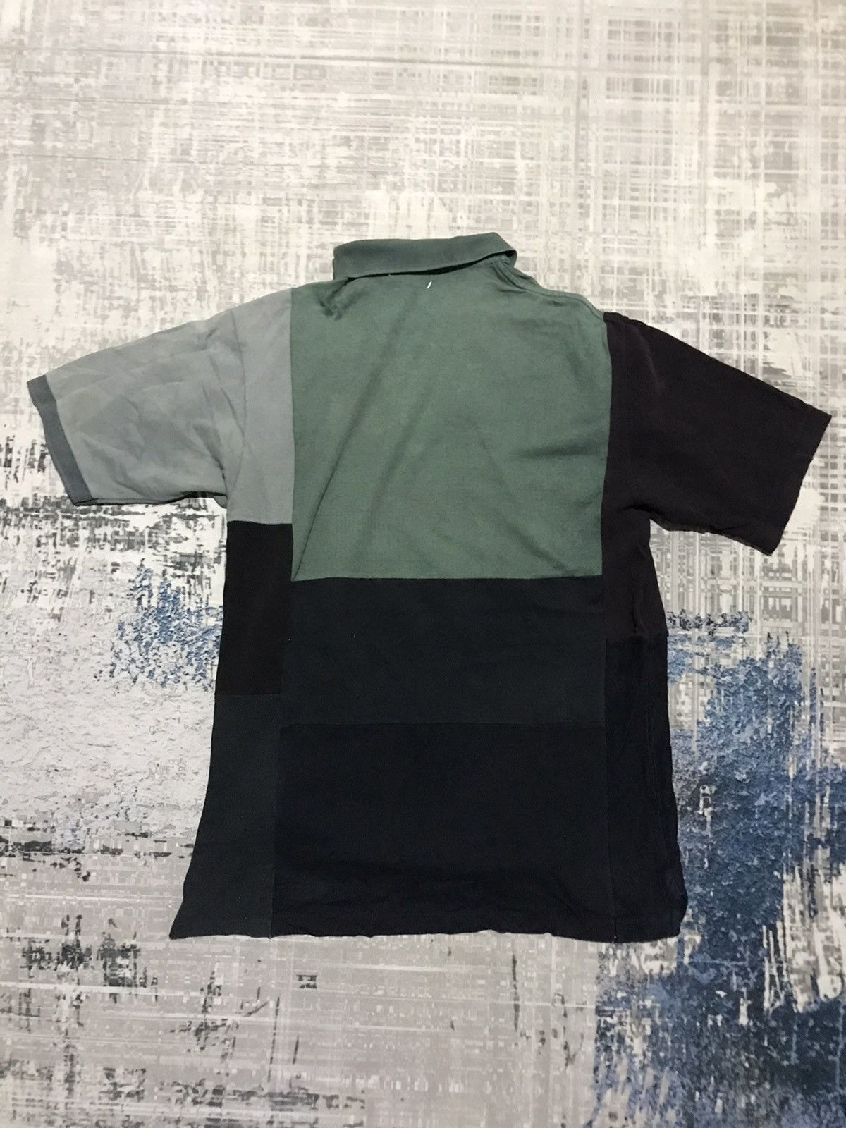 Polo Ralph Lauren Sonic Lab x Polo Ralph Lauren Reconsructed Patchwork Polo Size US L / EU 52-54 / 3 - 2 Thumbnail