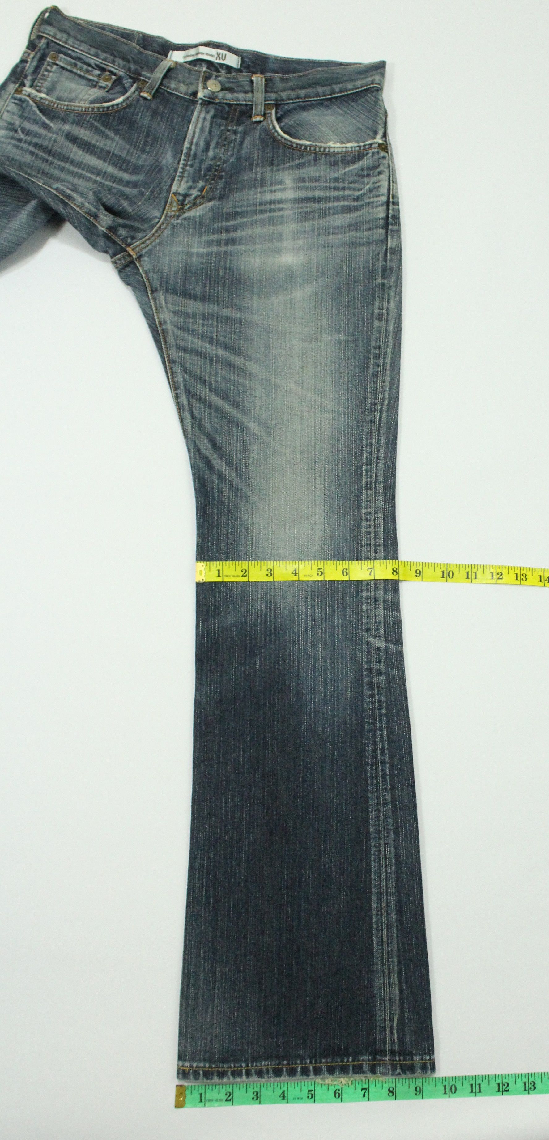 Vintage FLARED EDWIN Jeans Denim Bootcut Exclusive Vintage Model Size US 31 - 23 Thumbnail