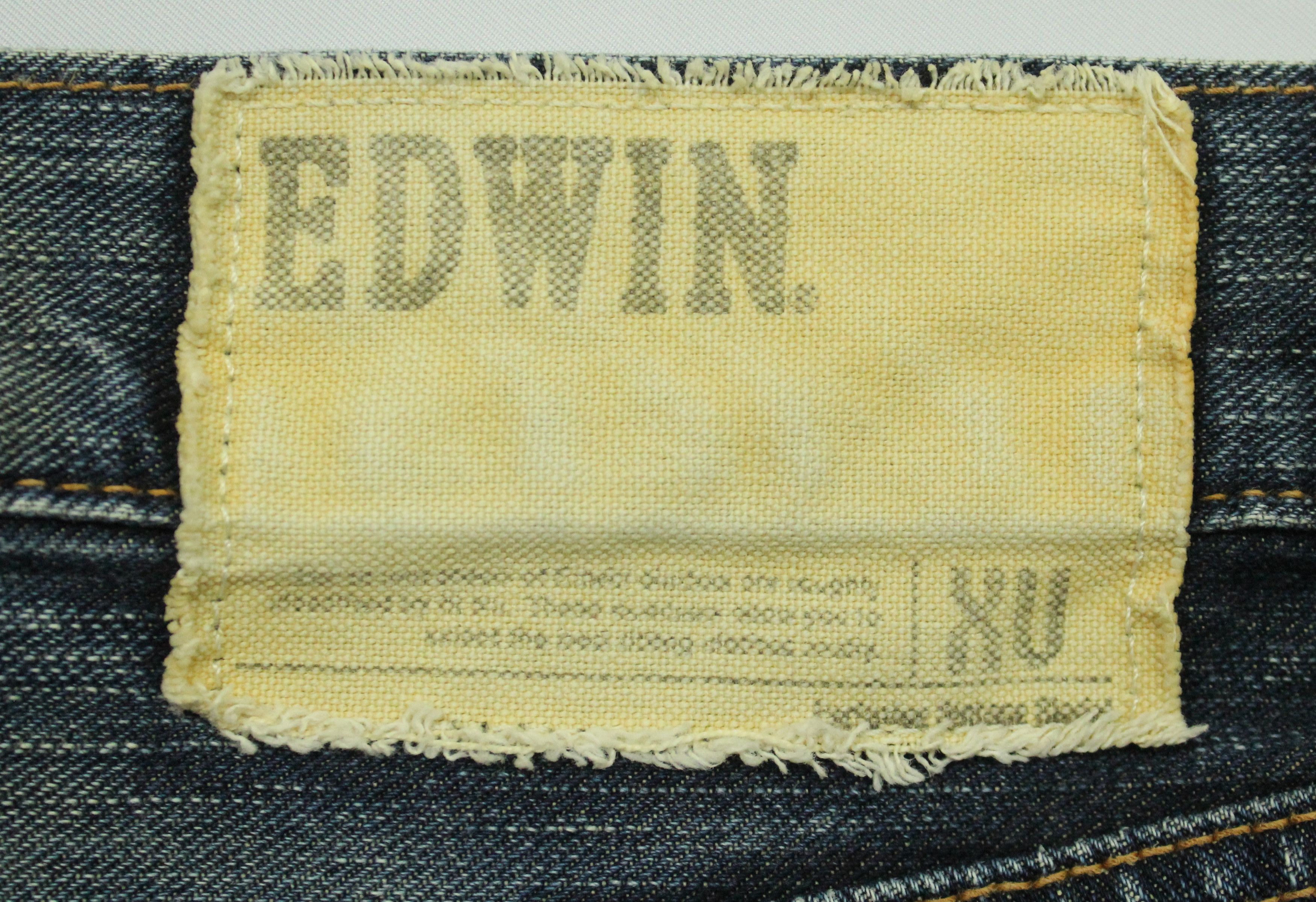 Vintage FLARED EDWIN Jeans Denim Bootcut Exclusive Vintage Model Size US 31 - 16 Thumbnail
