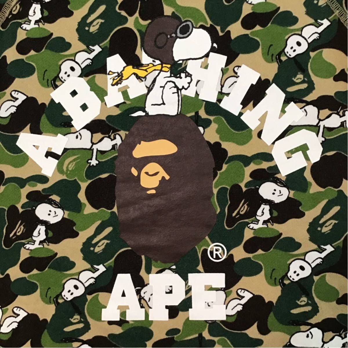 Bape × Peanuts BAPE × Peanuts Snoopy ABC camo sweat shirt a bathing ape Size US M / EU 48-50 / 2 - 2 Thumbnail