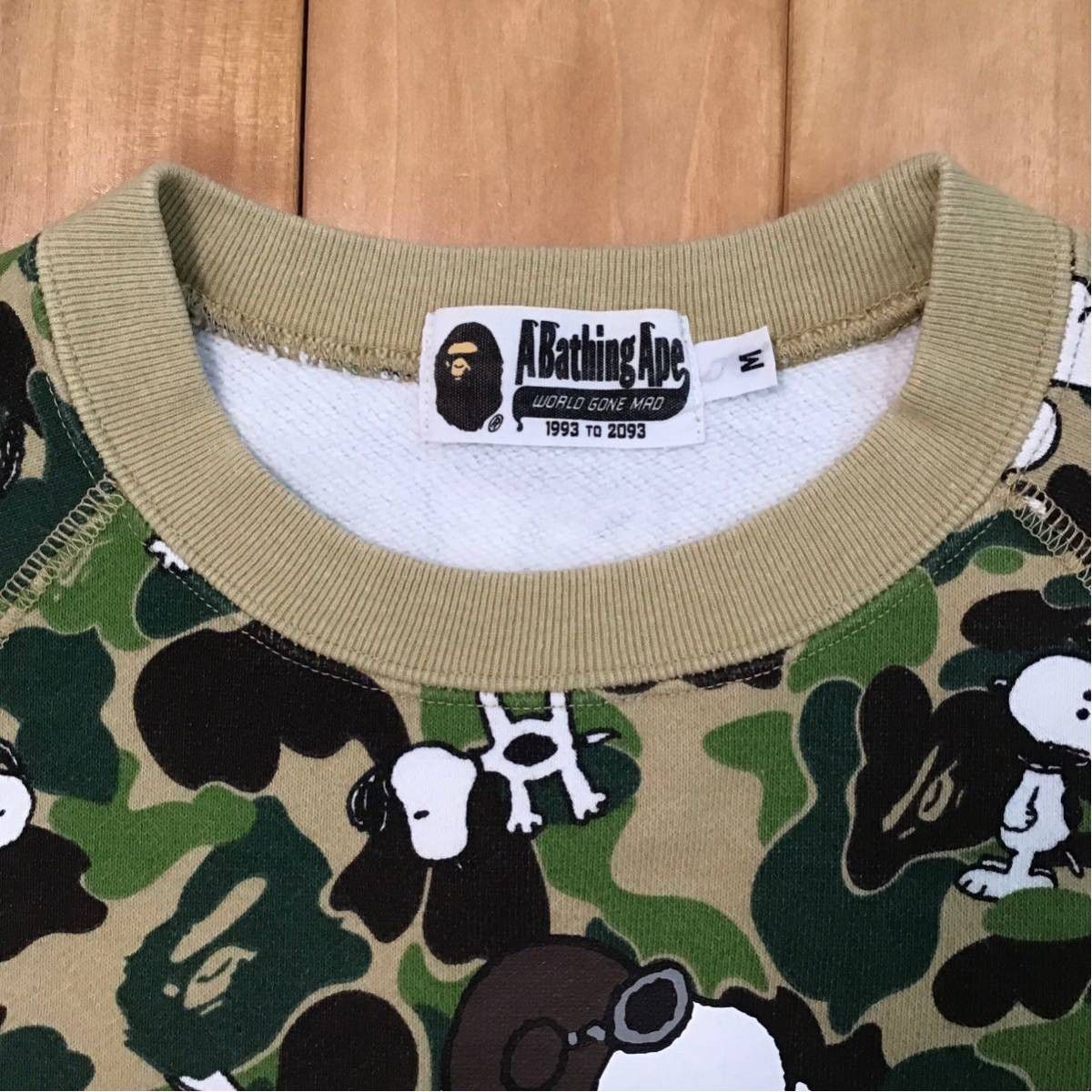 Bape × Peanuts BAPE × Peanuts Snoopy ABC camo sweat shirt a bathing ape Size US M / EU 48-50 / 2 - 3 Thumbnail