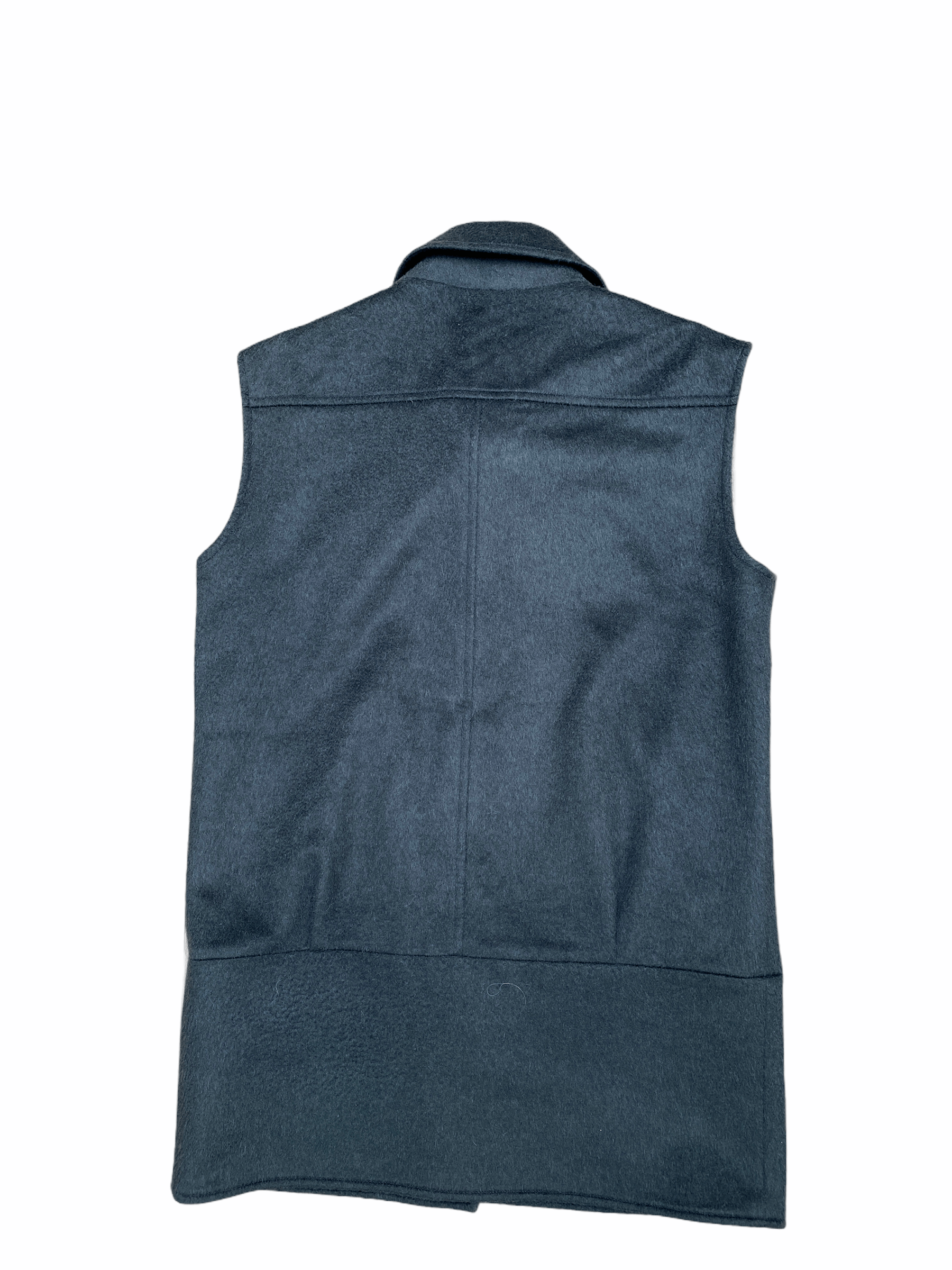 Maison Margiela F/W 2002 Dark Green / Greyish Wool Vest Jacket Size US M / EU 48-50 / 2 - 3 Thumbnail