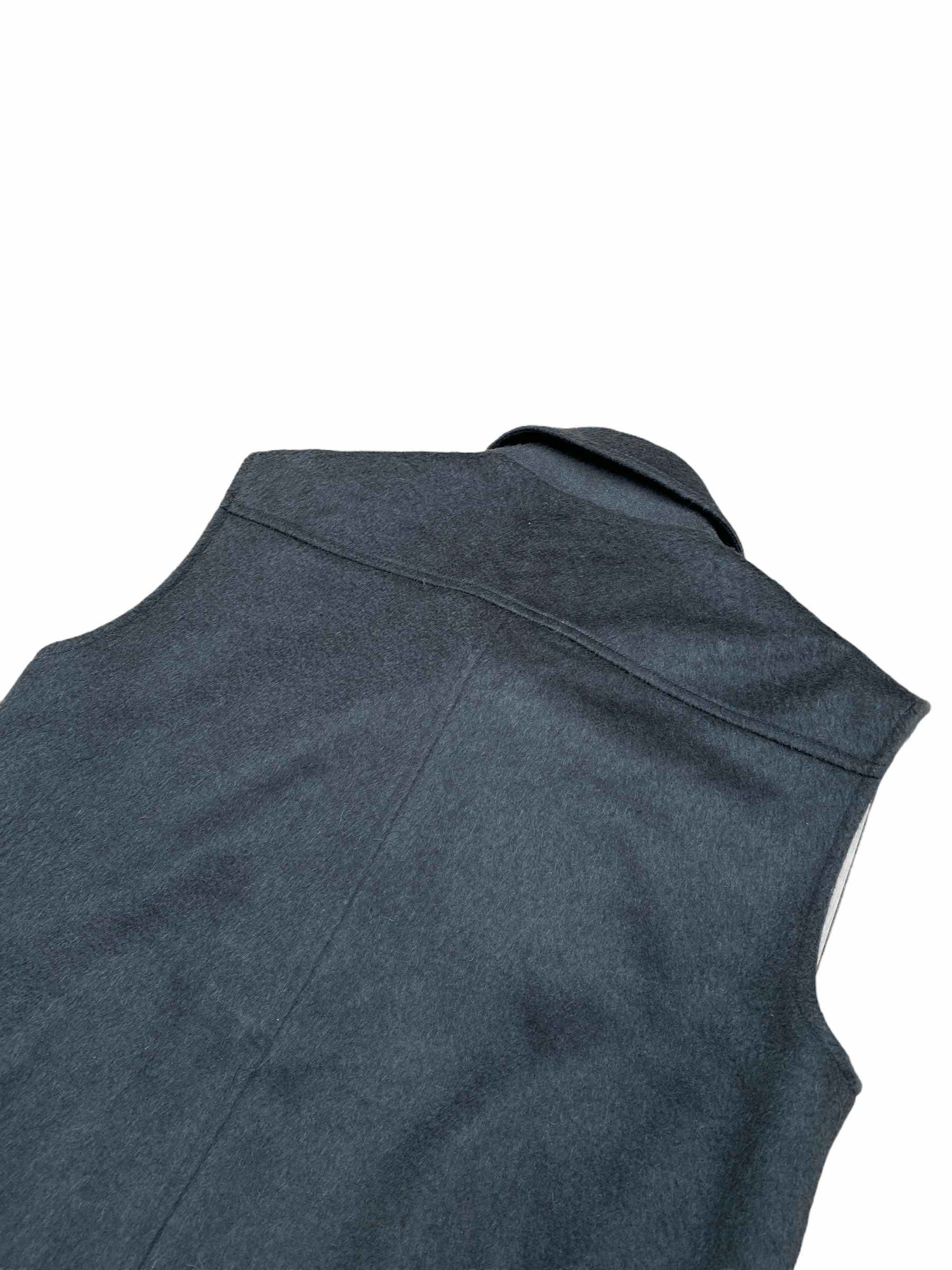 Maison Margiela F/W 2002 Dark Green / Greyish Wool Vest Jacket Size US M / EU 48-50 / 2 - 6 Thumbnail