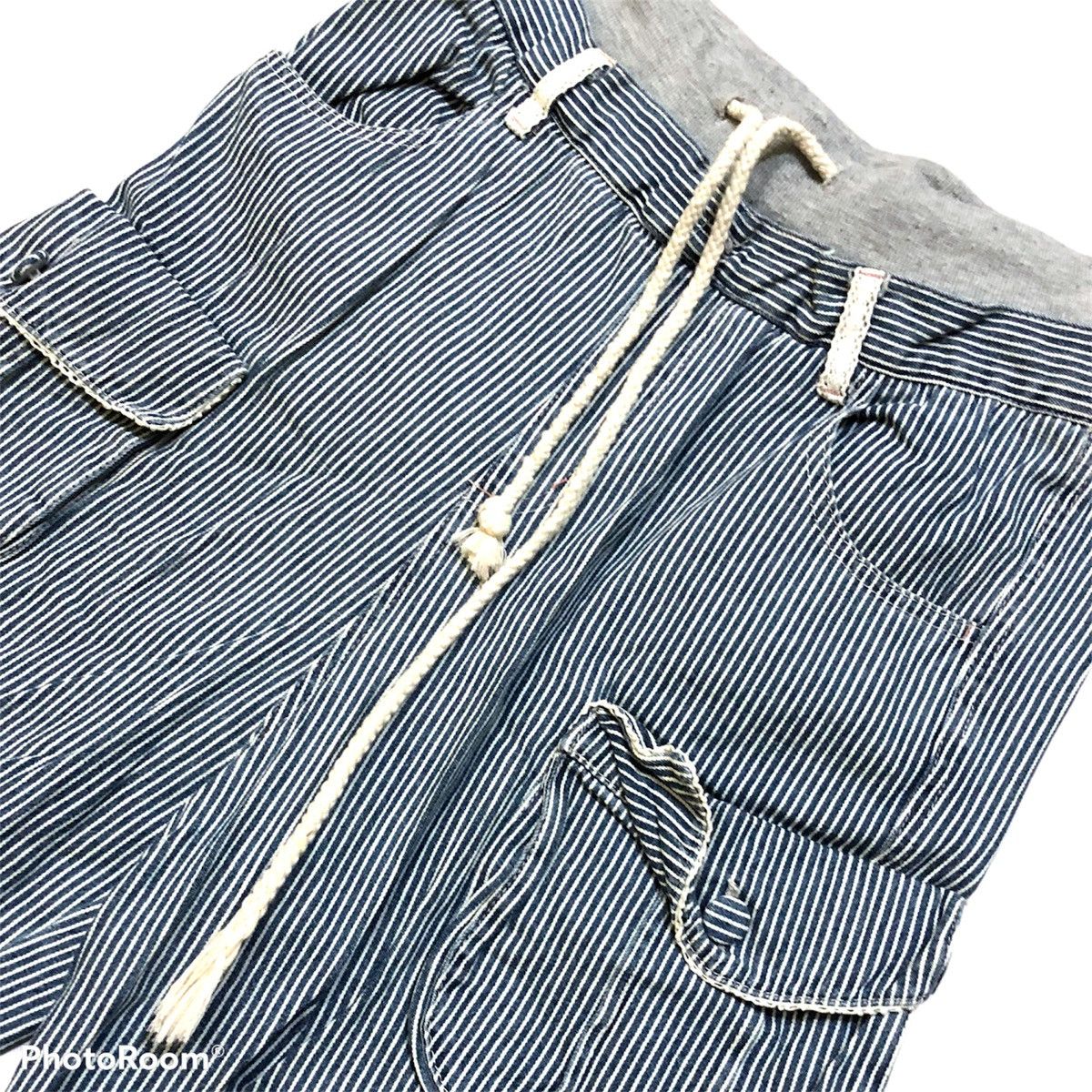 Japanese Brand × Other Hickory stripe pants double waist size 32 Size US 32 / EU 48 - 3 Thumbnail