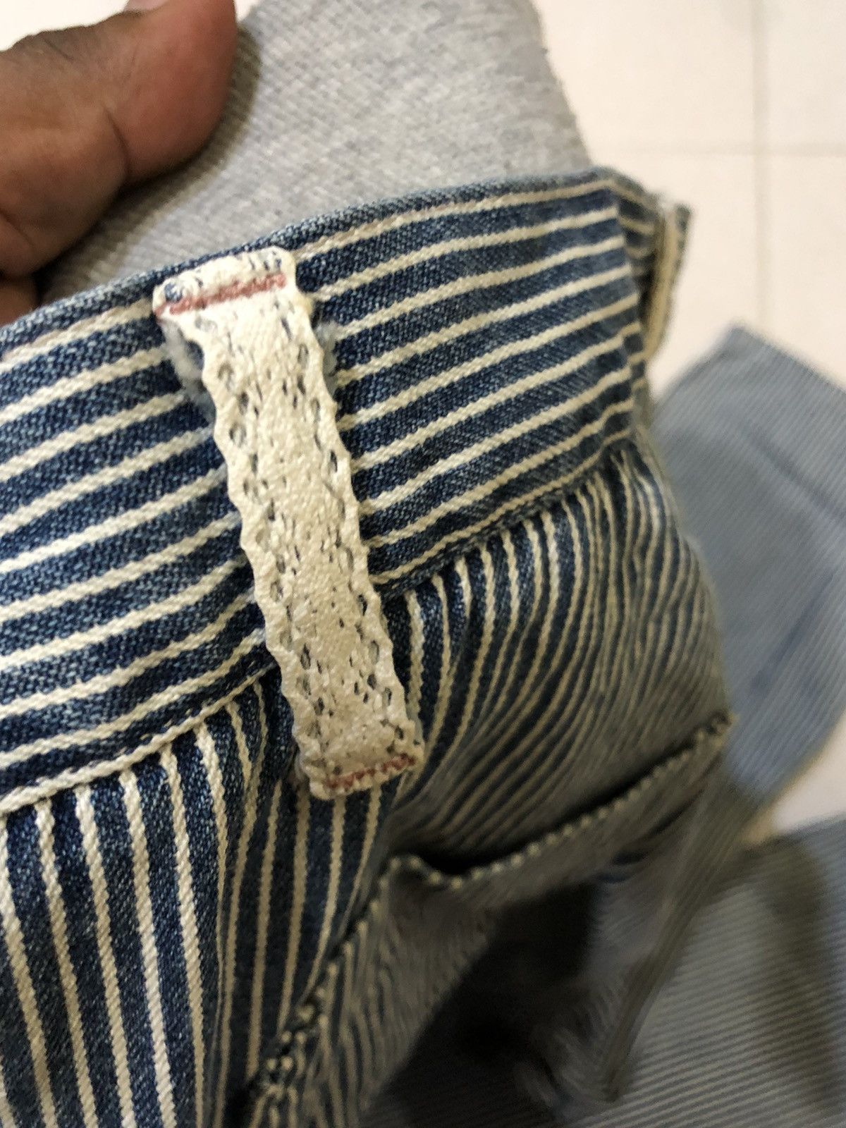 Japanese Brand × Other Hickory stripe pants double waist size 32 Size US 32 / EU 48 - 5 Thumbnail