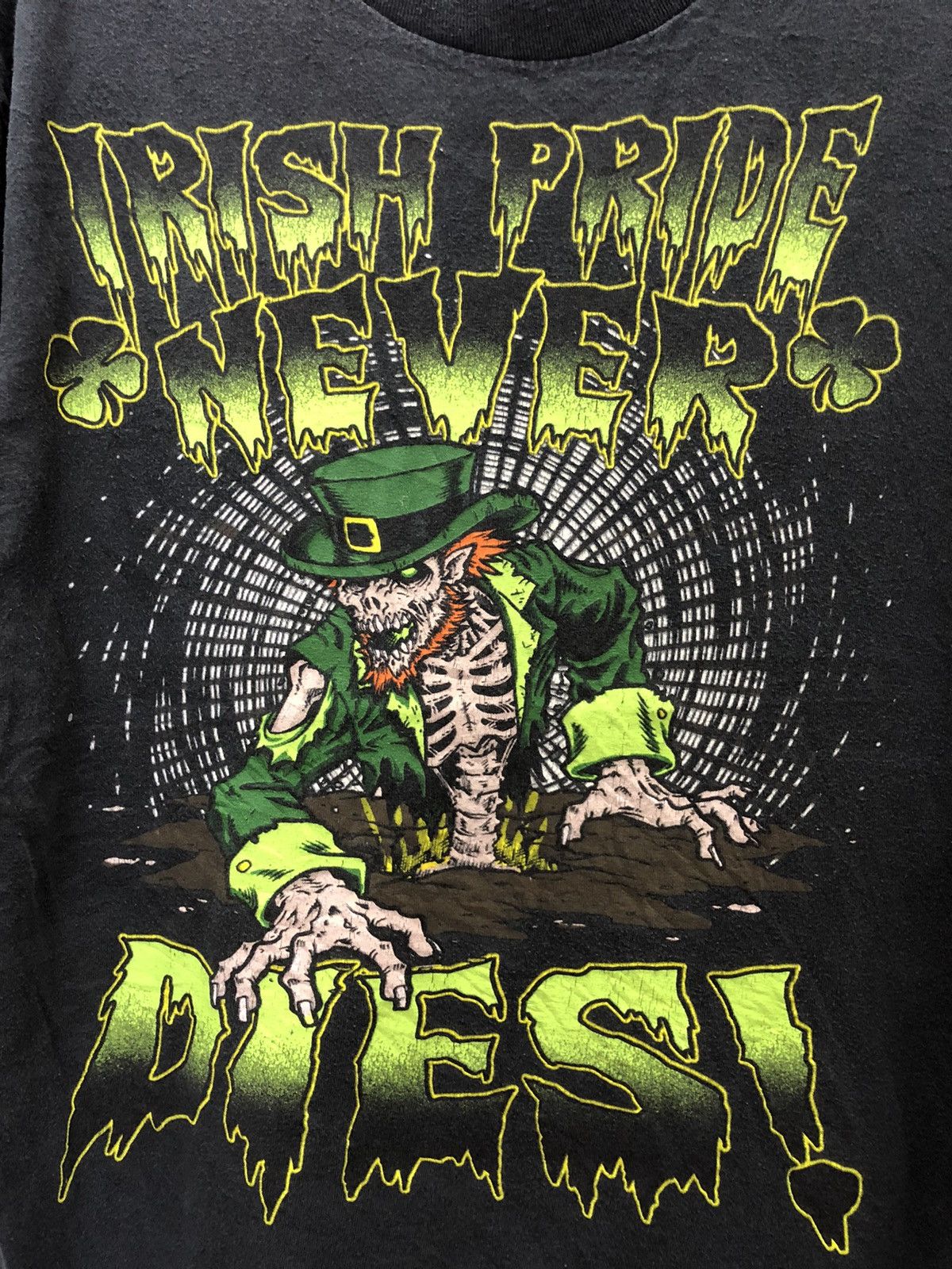 Expert Horror Irish Pride Never Dies! Skulls horror tees Size US L / EU 52-54 / 3 - 3 Thumbnail