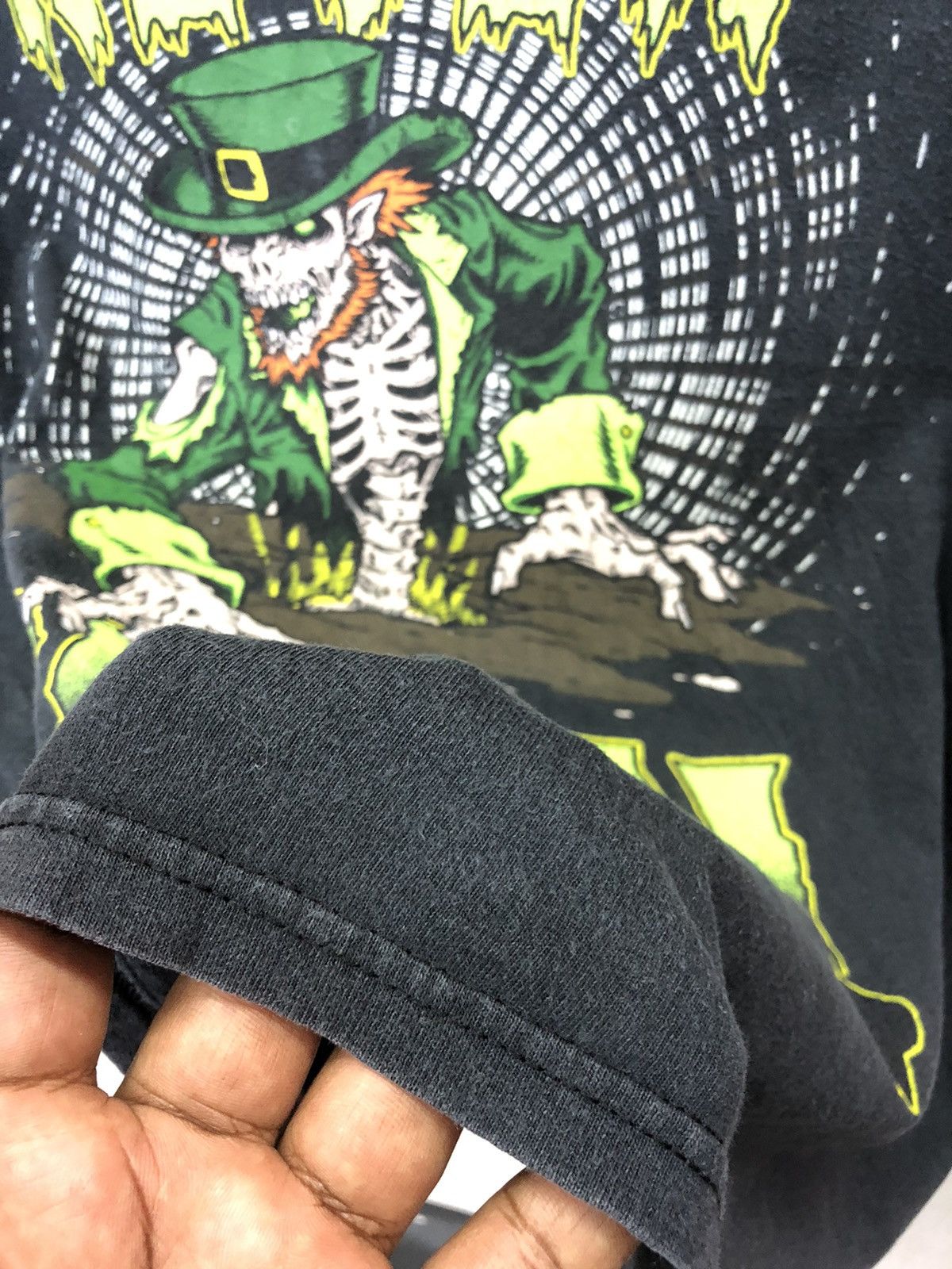 Expert Horror Irish Pride Never Dies! Skulls horror tees Size US L / EU 52-54 / 3 - 6 Thumbnail