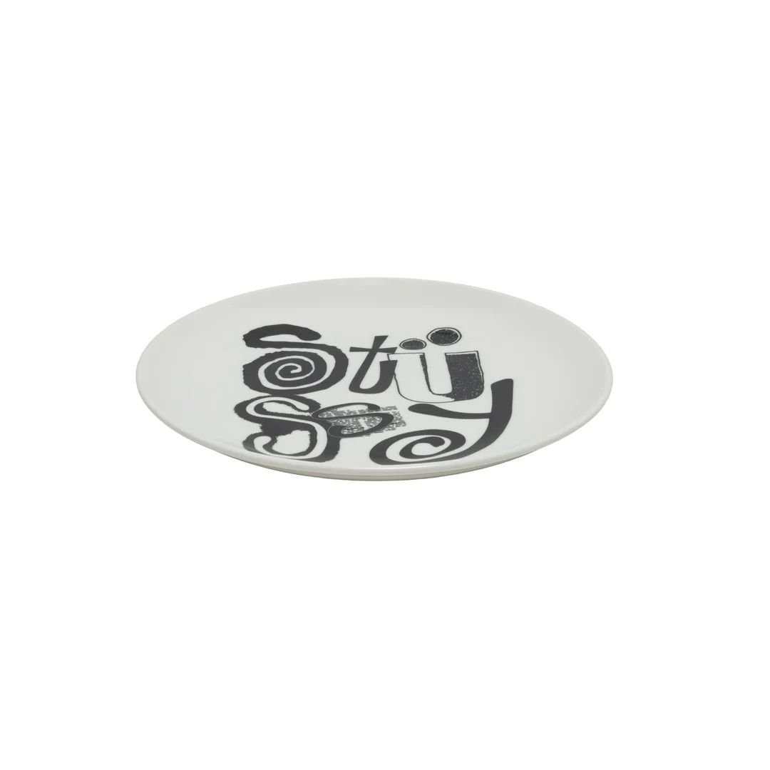 Stussy Stussy SCRIBBLE ART DECO PLATE - Black / White Size ONE SIZE - 3 Thumbnail