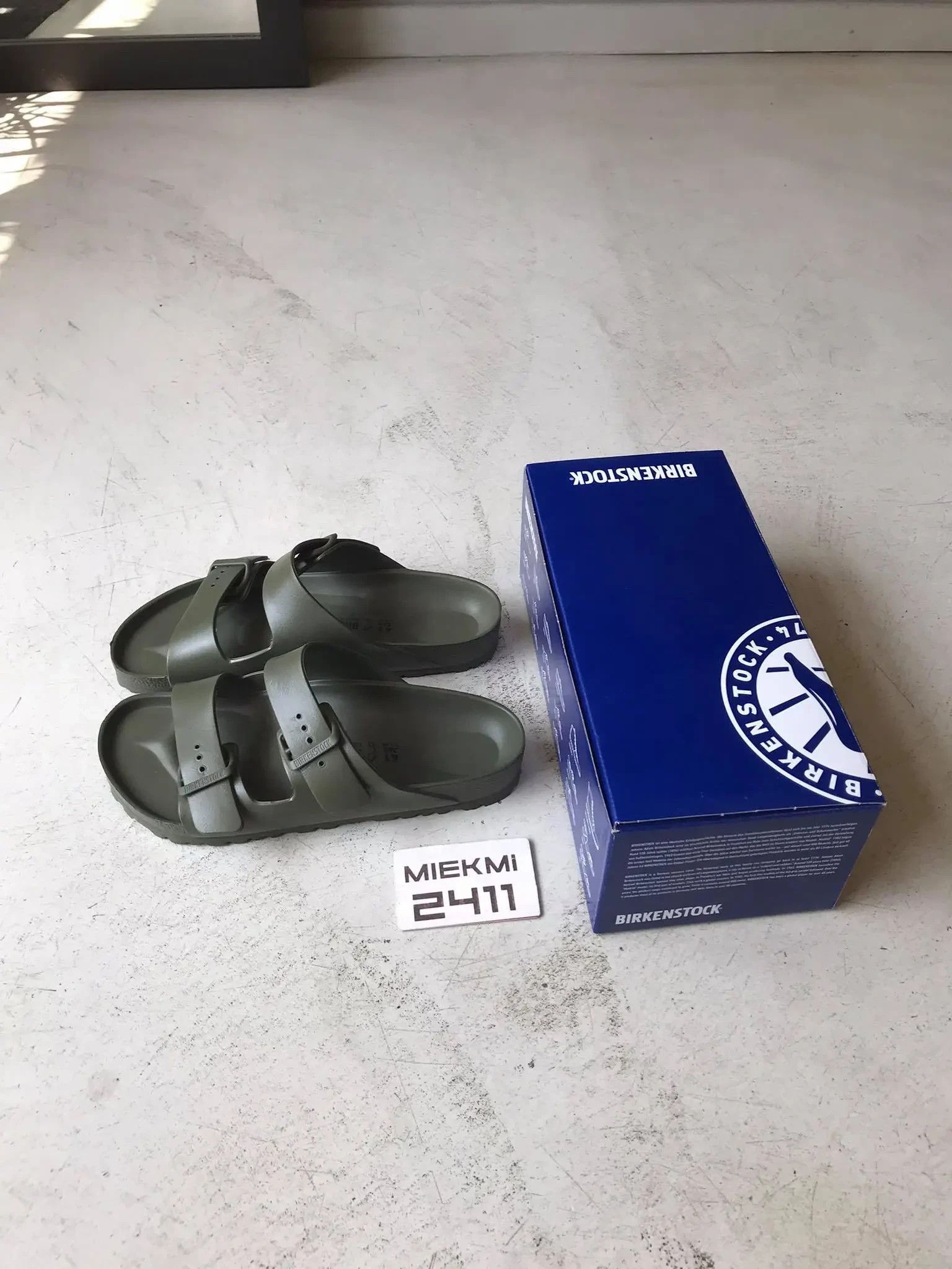 Birkenstock Birkenstock Arizona EVA Khaki 1019094 US 12 Size US 12 / EU 45 - 2 Thumbnail
