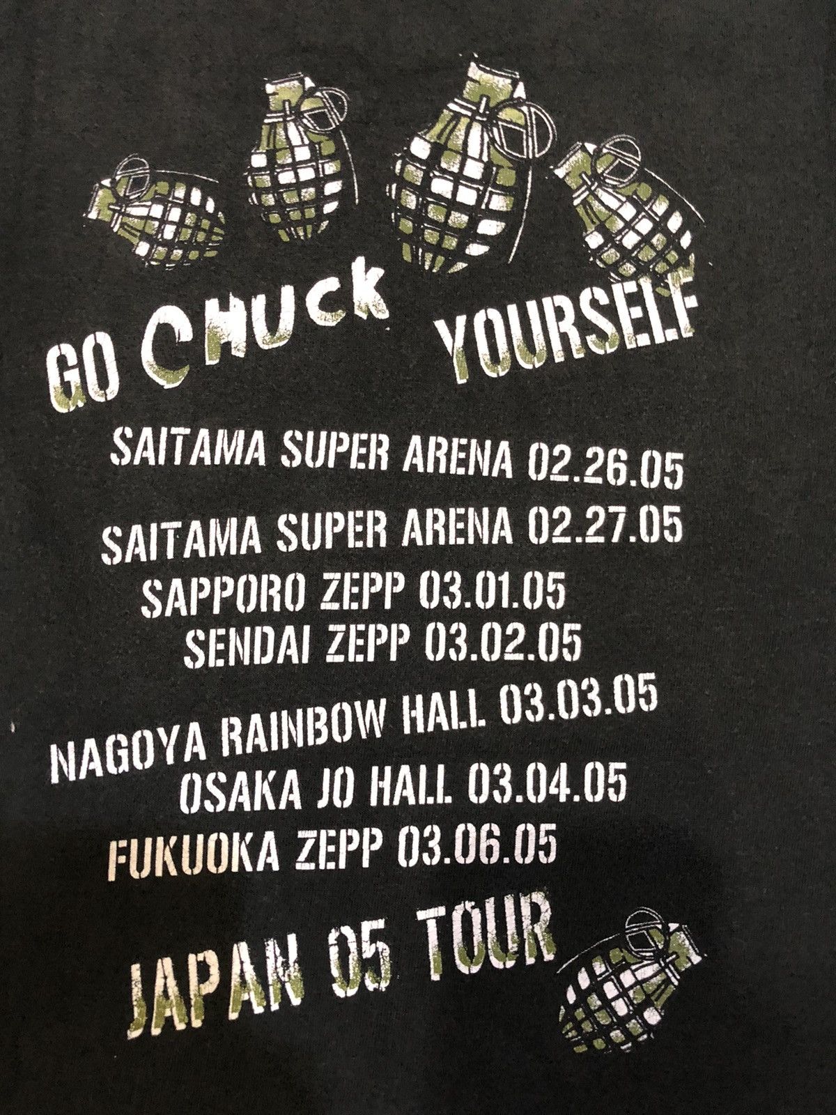 Band Tees Vintage Y2K Sum 41 Japan tour tees Go Chuck Your Self Size US S / EU 44-46 / 1 - 4 Thumbnail