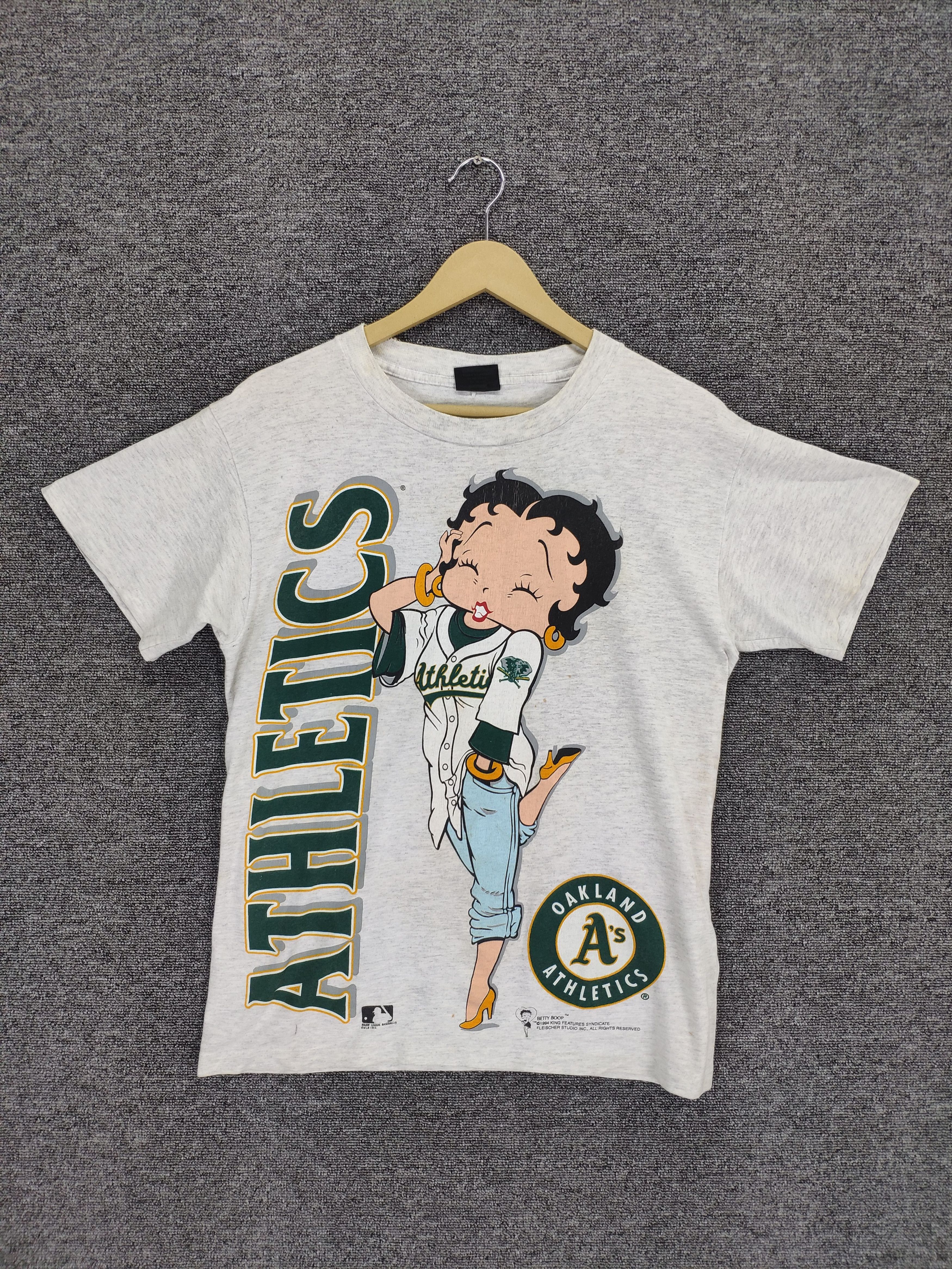 Vintage VERY RARE 🔥 Vintage Betty Boop Shirt x MLB Single Stich Size US M / EU 48-50 / 2 - 1 Thumbnail
