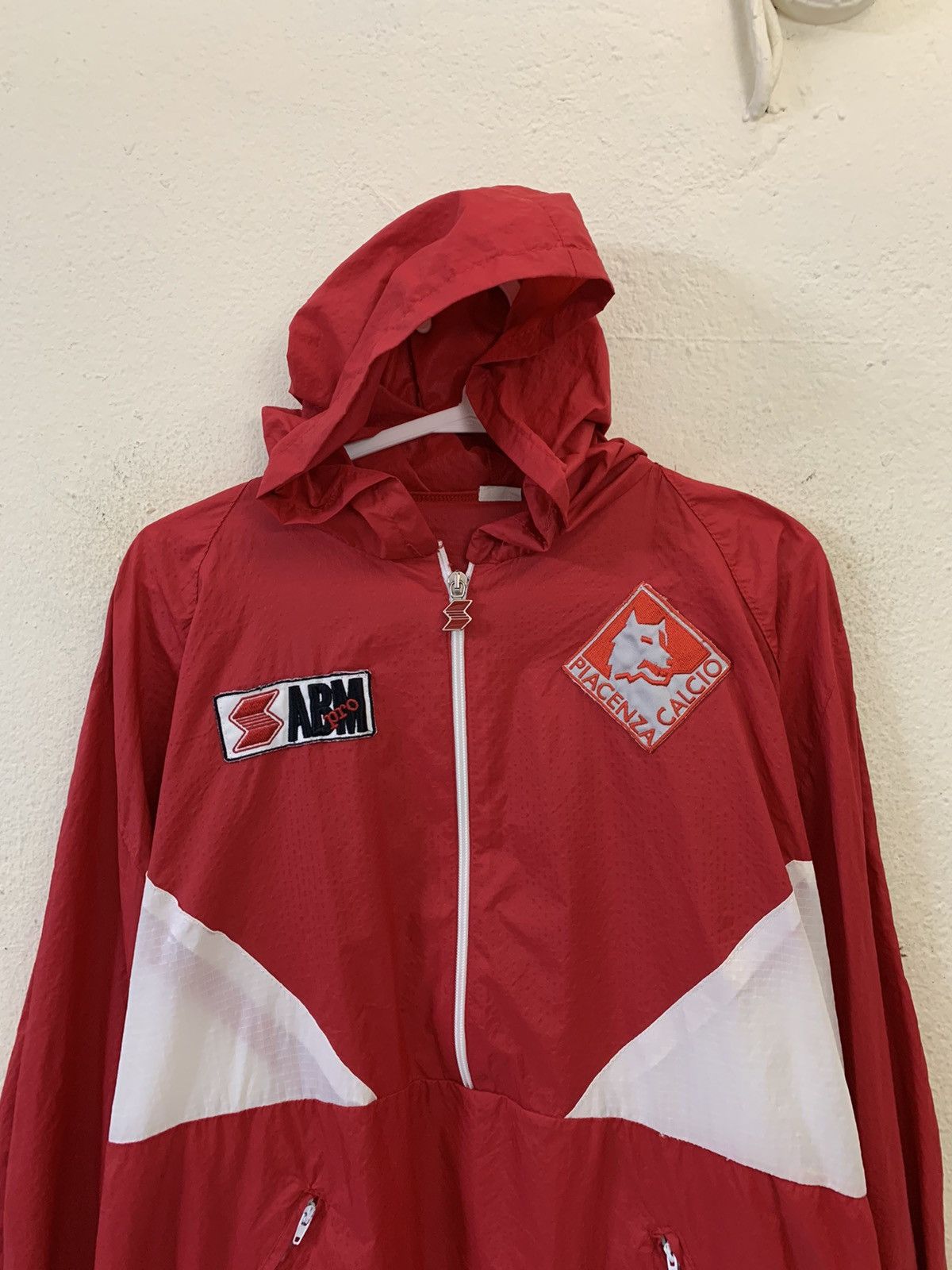 Japanese Brand Piacenza Calcio Hoodie Windbreaker Jacket Size US M / EU 48-50 / 2 - 4 Thumbnail