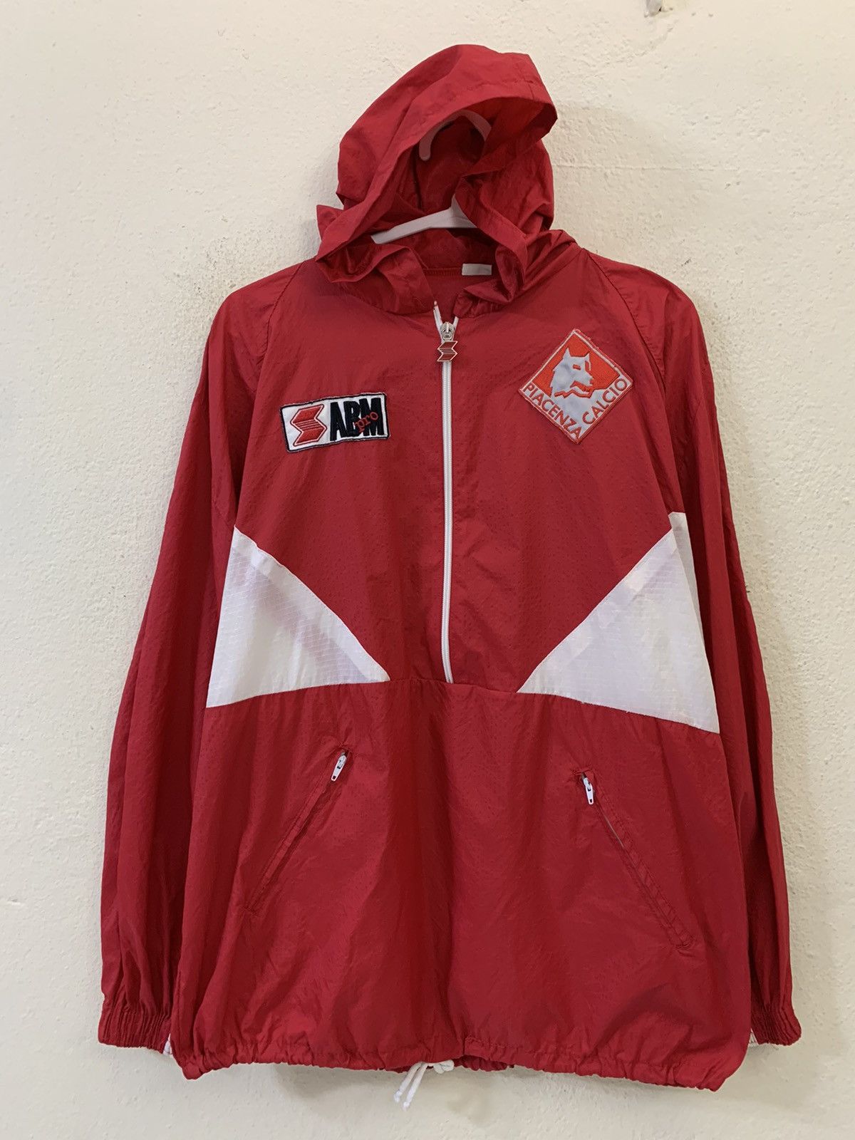Japanese Brand Piacenza Calcio Hoodie Windbreaker Jacket Size US M / EU 48-50 / 2 - 1 Thumbnail