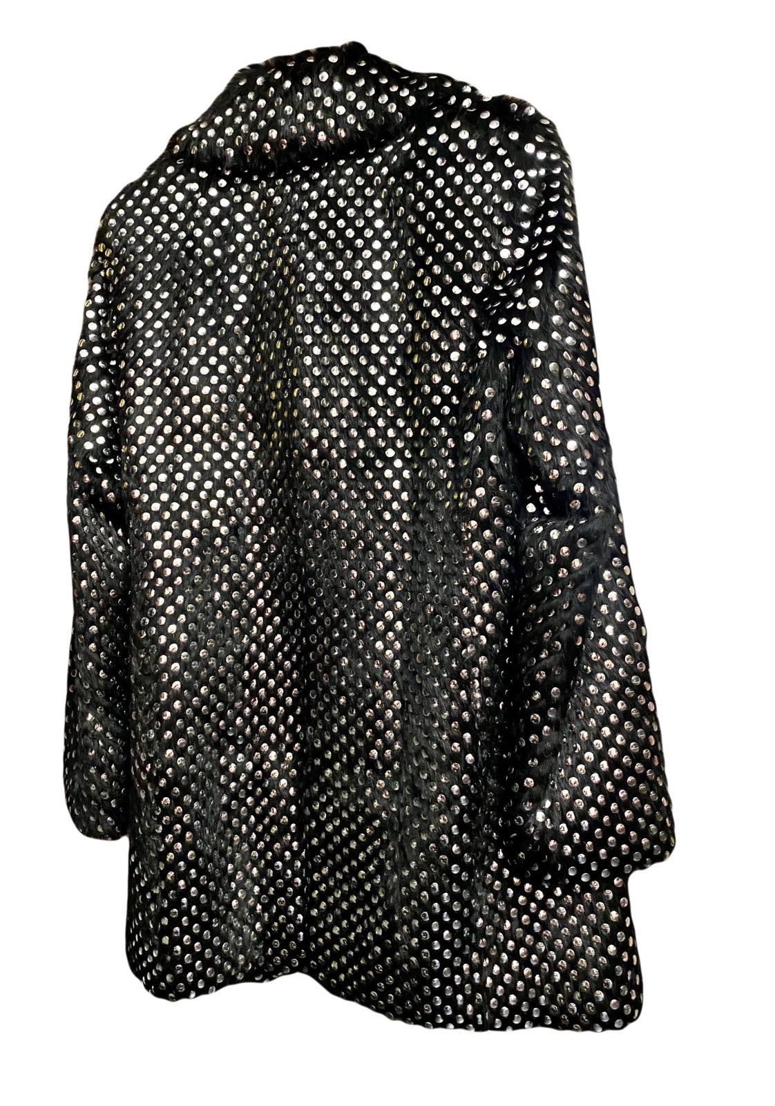 Celine Celine by Slimane runway fur studded coat ss 2019 Size S / US 4 / IT 40 - 12 Thumbnail