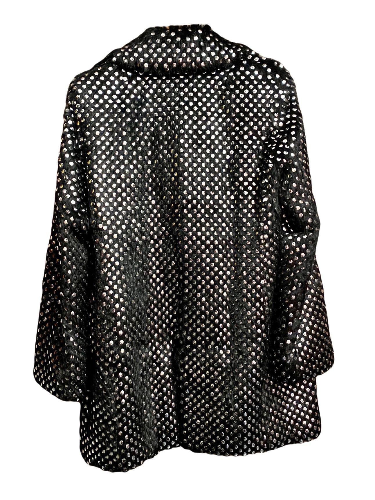 Celine Celine by Slimane runway fur studded coat ss 2019 Size S / US 4 / IT 40 - 7 Thumbnail