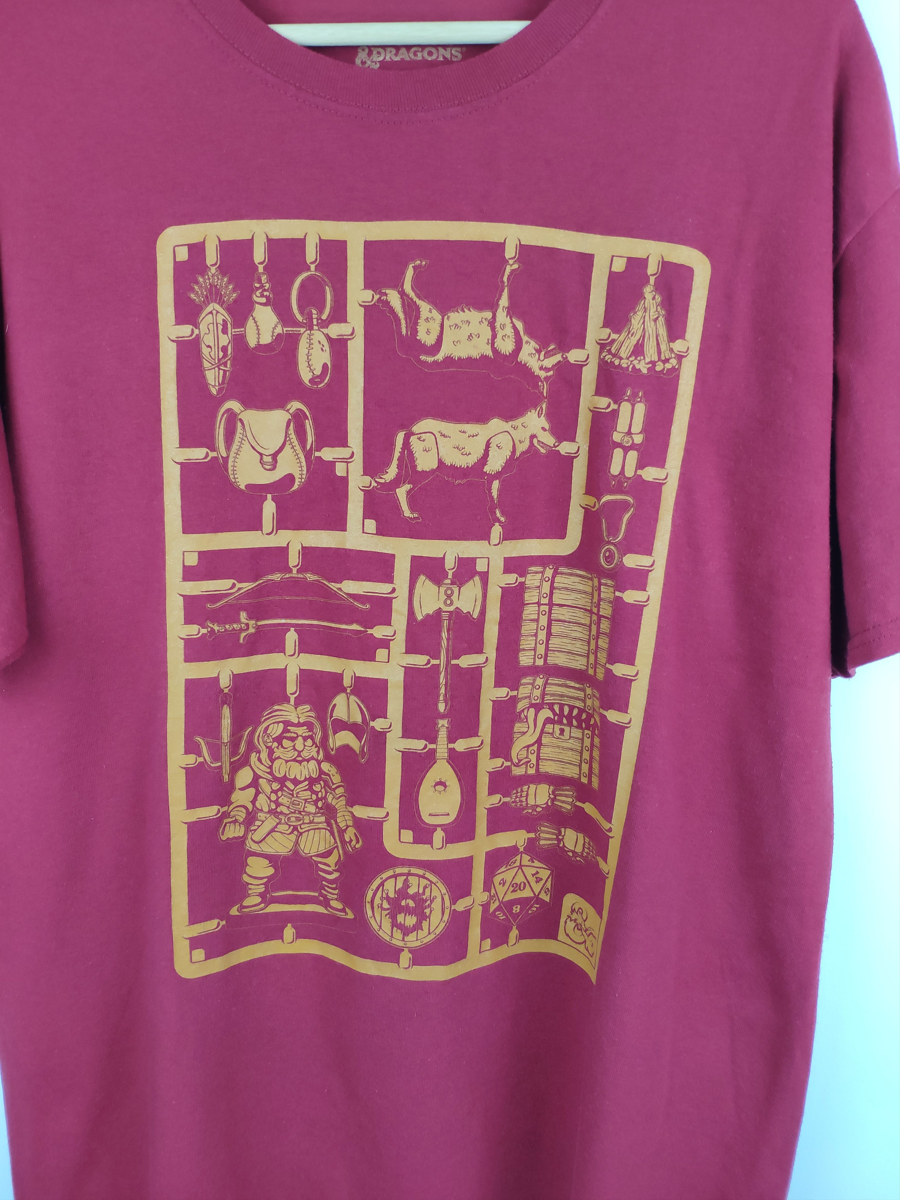 Japanese Brand Dungeon And Dragon Tee Games Shirt Size US M / EU 48-50 / 2 - 2 Thumbnail