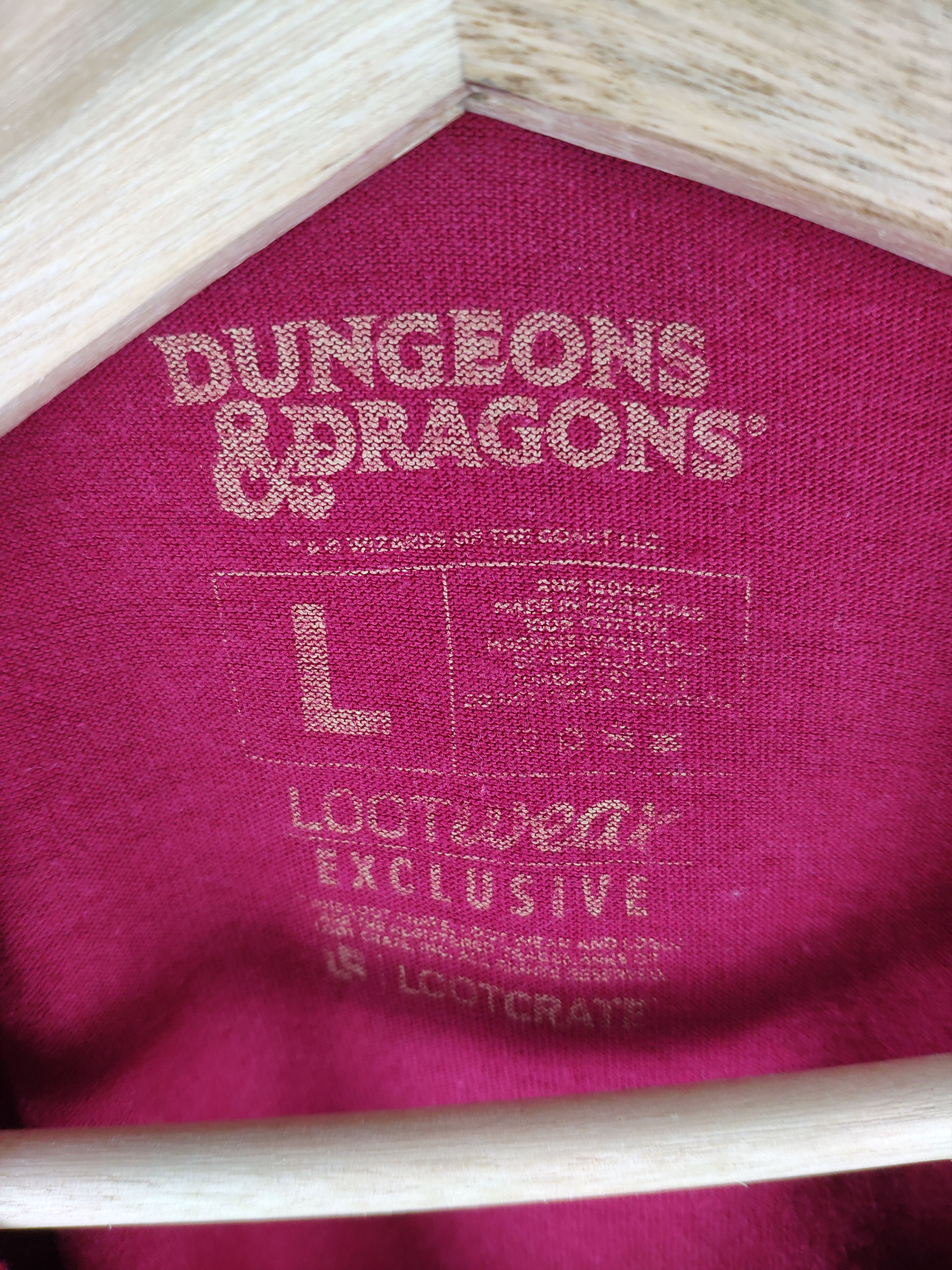 Japanese Brand Dungeon And Dragon Tee Games Shirt Size US M / EU 48-50 / 2 - 3 Thumbnail