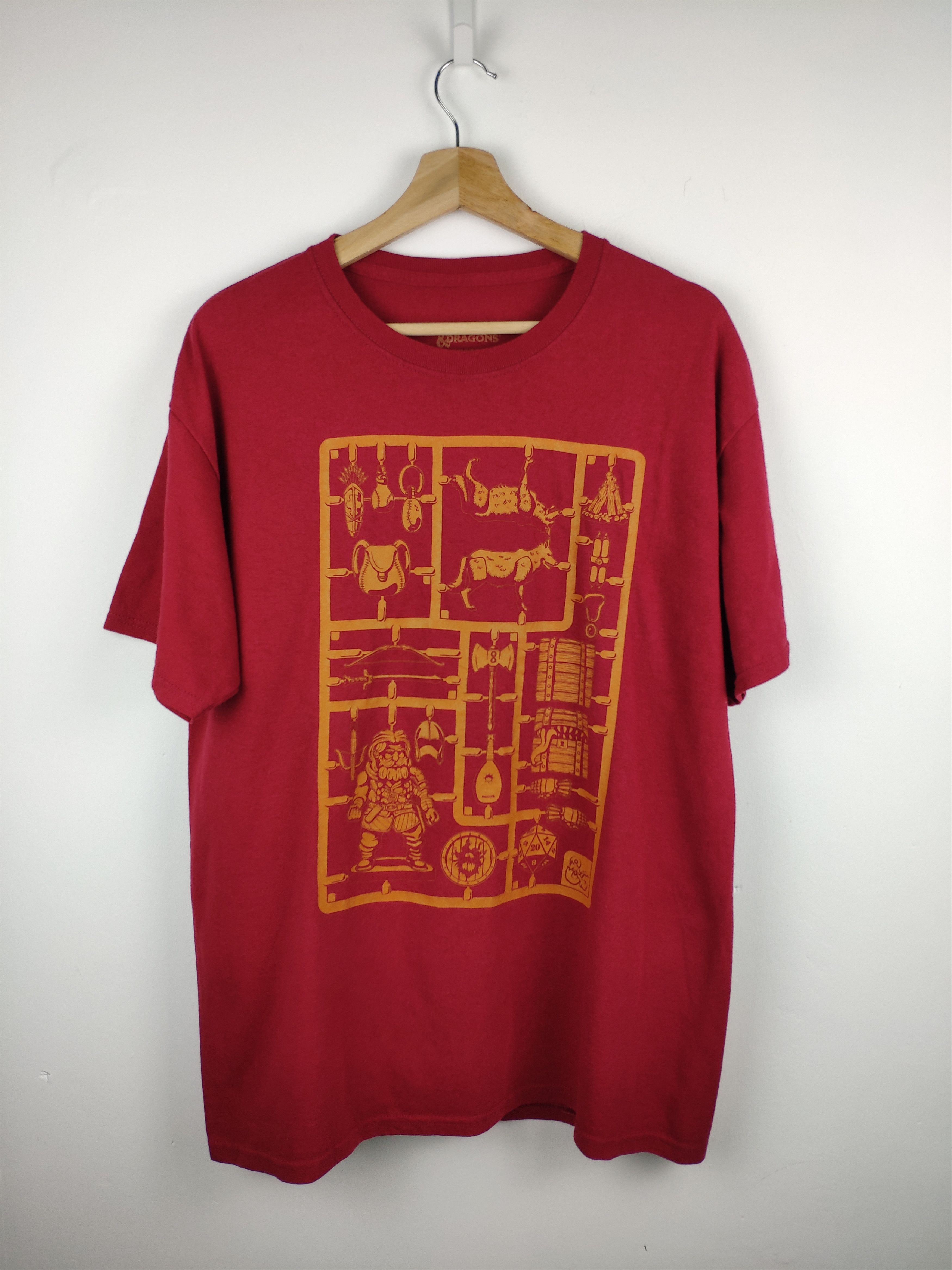 Japanese Brand Dungeon And Dragon Tee Games Shirt Size US M / EU 48-50 / 2 - 1 Thumbnail