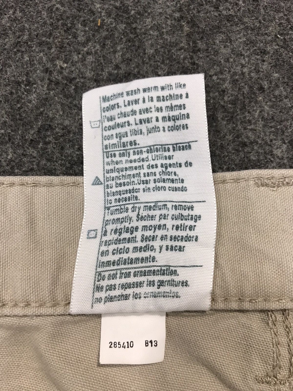 Carhartt Carhartt Dungaree Fit Pants Khakis Carpenter Cargo Size US 30 / EU 46 - 9 Thumbnail