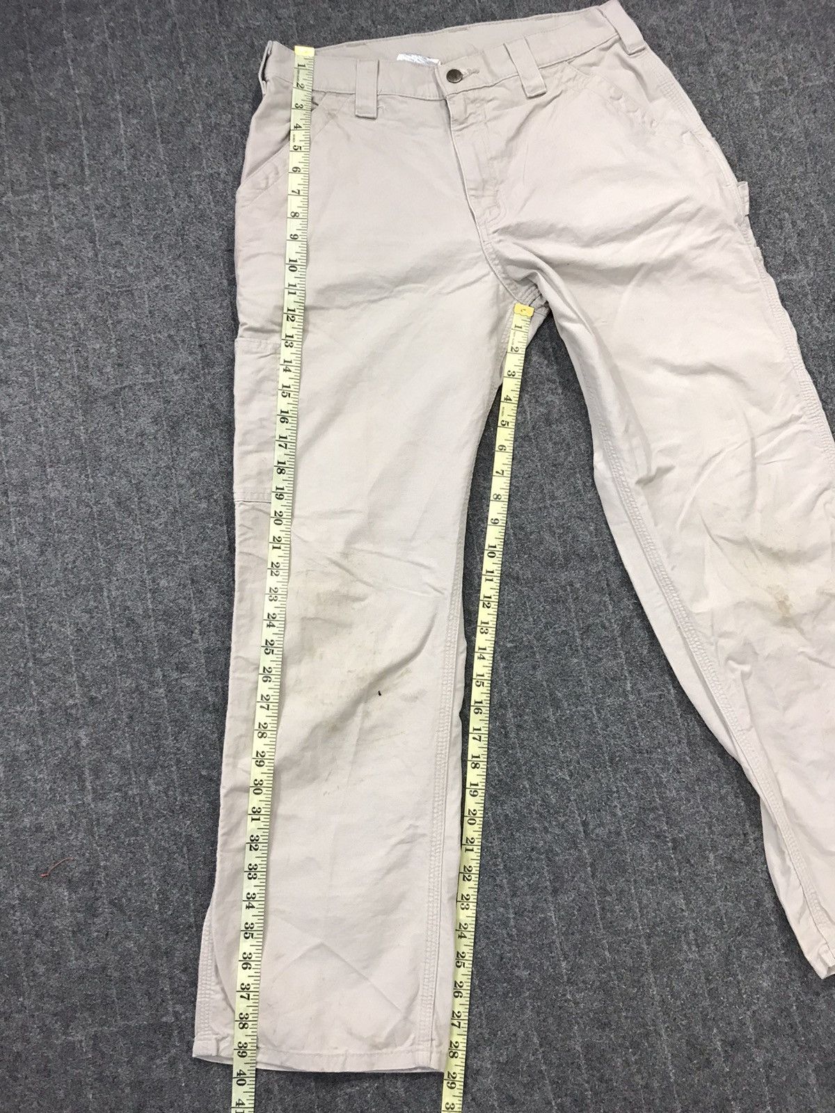 Carhartt Carhartt Dungaree Fit Pants Khakis Carpenter Cargo Size US 30 / EU 46 - 11 Thumbnail