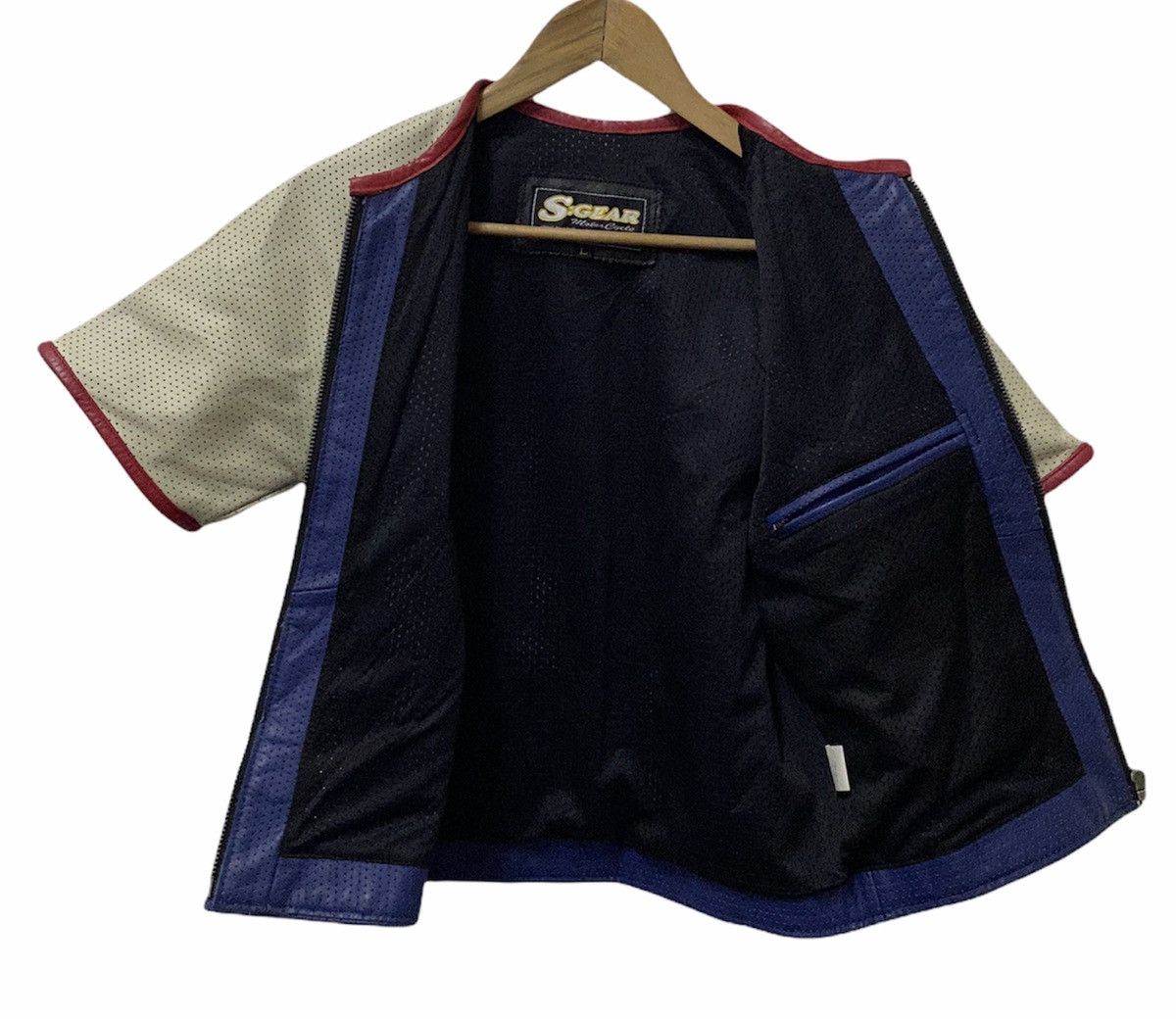 Honda × Indian Motorcycle RARE 🇯🇵 JAPAN S:GEAR MOTORCYCLE RIDER PINHOLE LEATHER JACKET Size US S / EU 44-46 / 1 - 2 Thumbnail