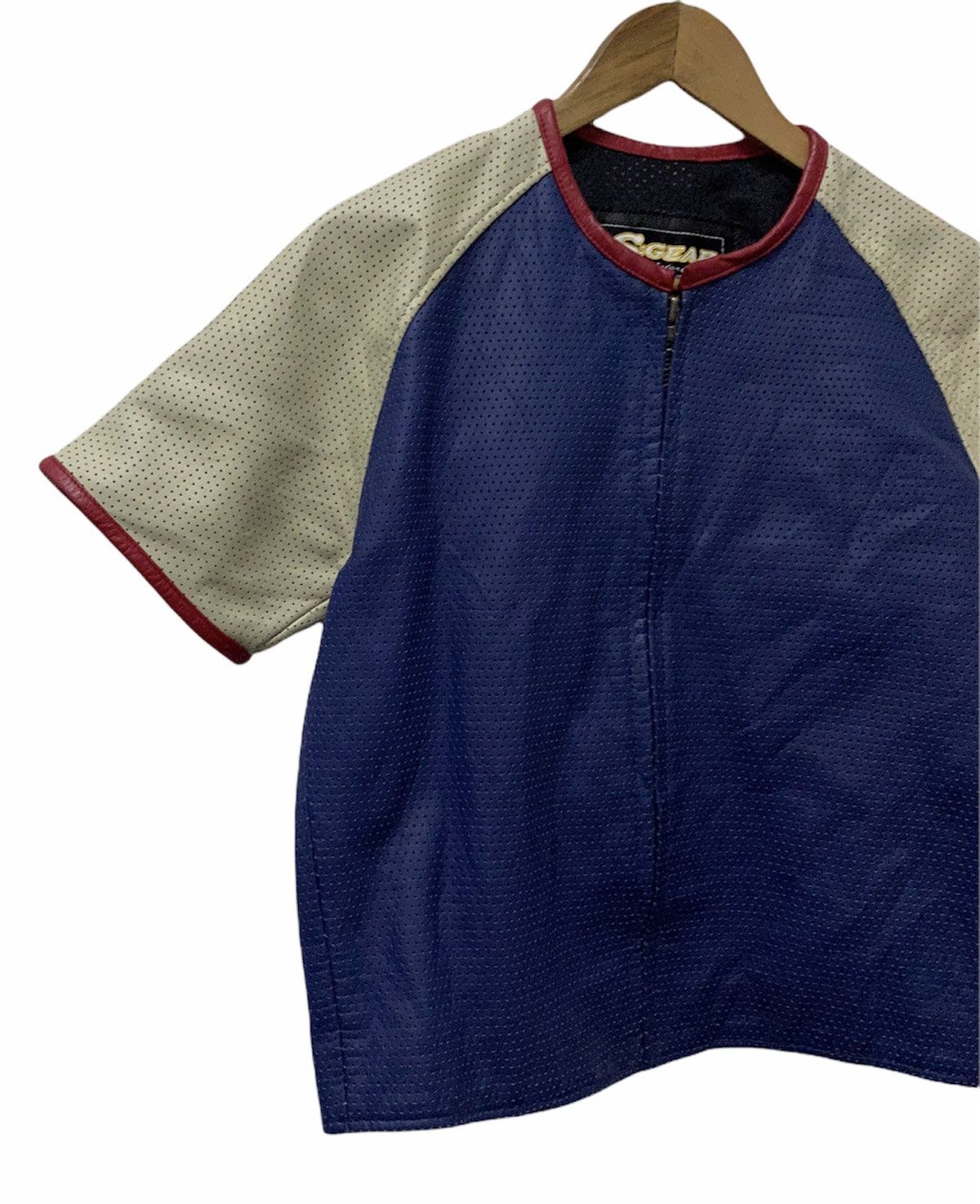 Honda × Indian Motorcycle RARE 🇯🇵 JAPAN S:GEAR MOTORCYCLE RIDER PINHOLE LEATHER JACKET Size US S / EU 44-46 / 1 - 7 Thumbnail