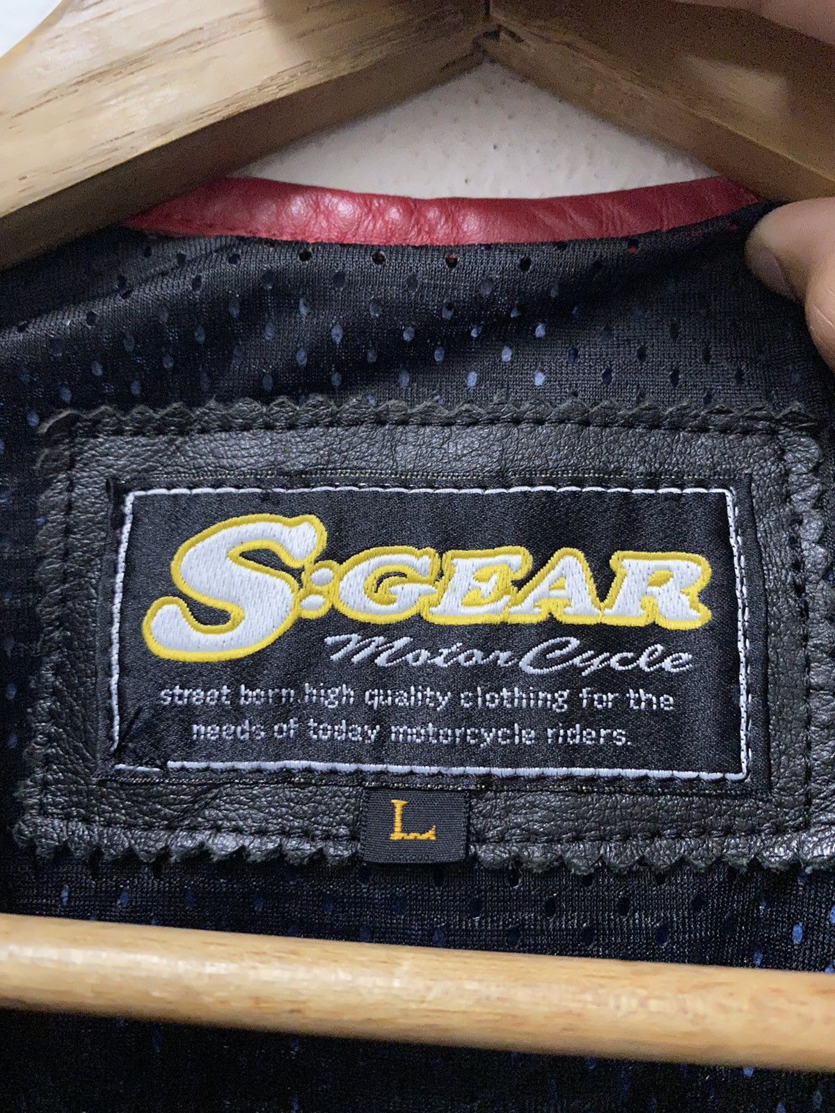 Honda × Indian Motorcycle RARE 🇯🇵 JAPAN S:GEAR MOTORCYCLE RIDER PINHOLE LEATHER JACKET Size US S / EU 44-46 / 1 - 8 Thumbnail