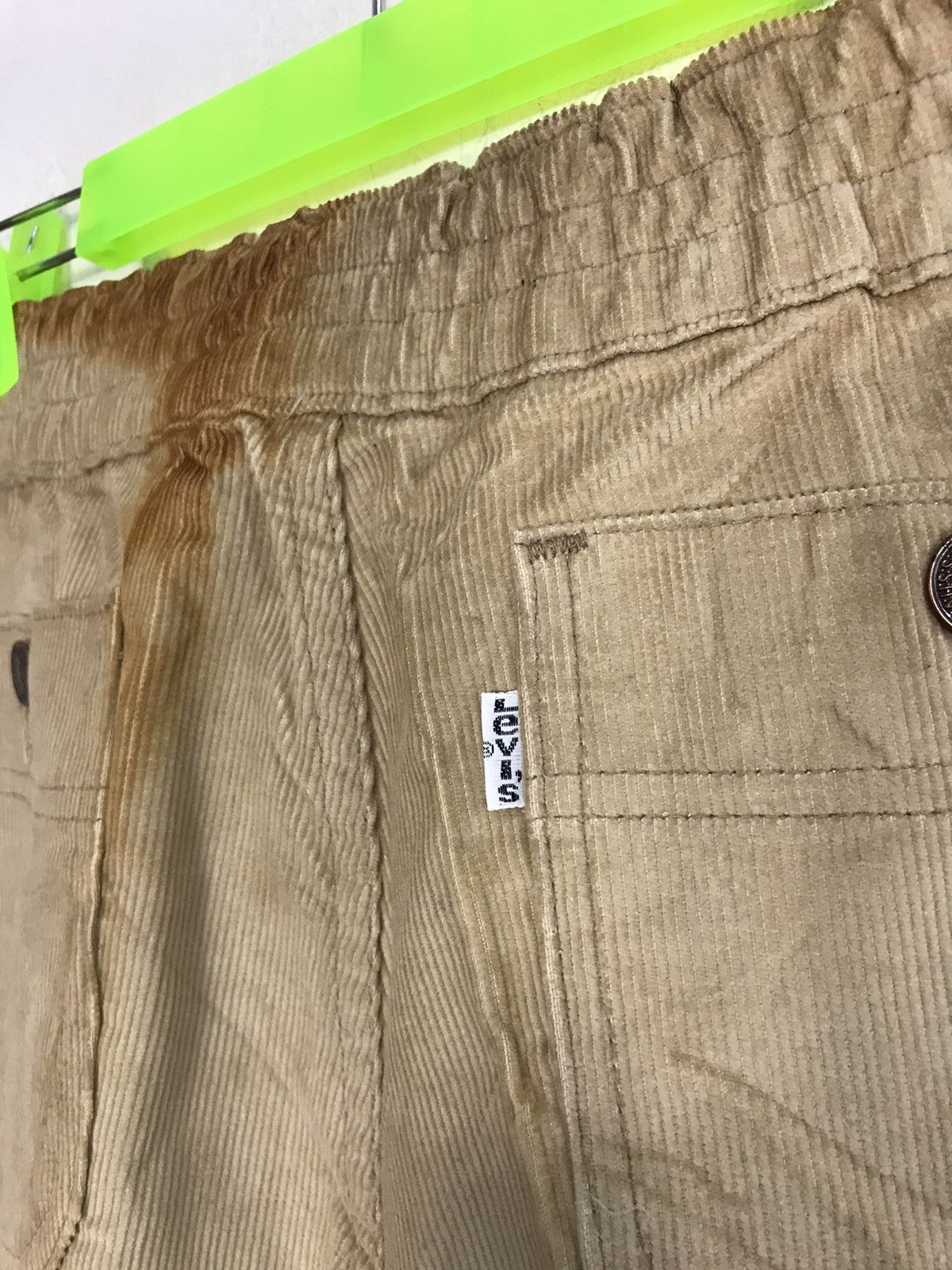 Levi's Vintage Clothing NOS Vintage 70s / 80s Levi’s Strauss Corduroy Pant Size 29" - 9 Thumbnail