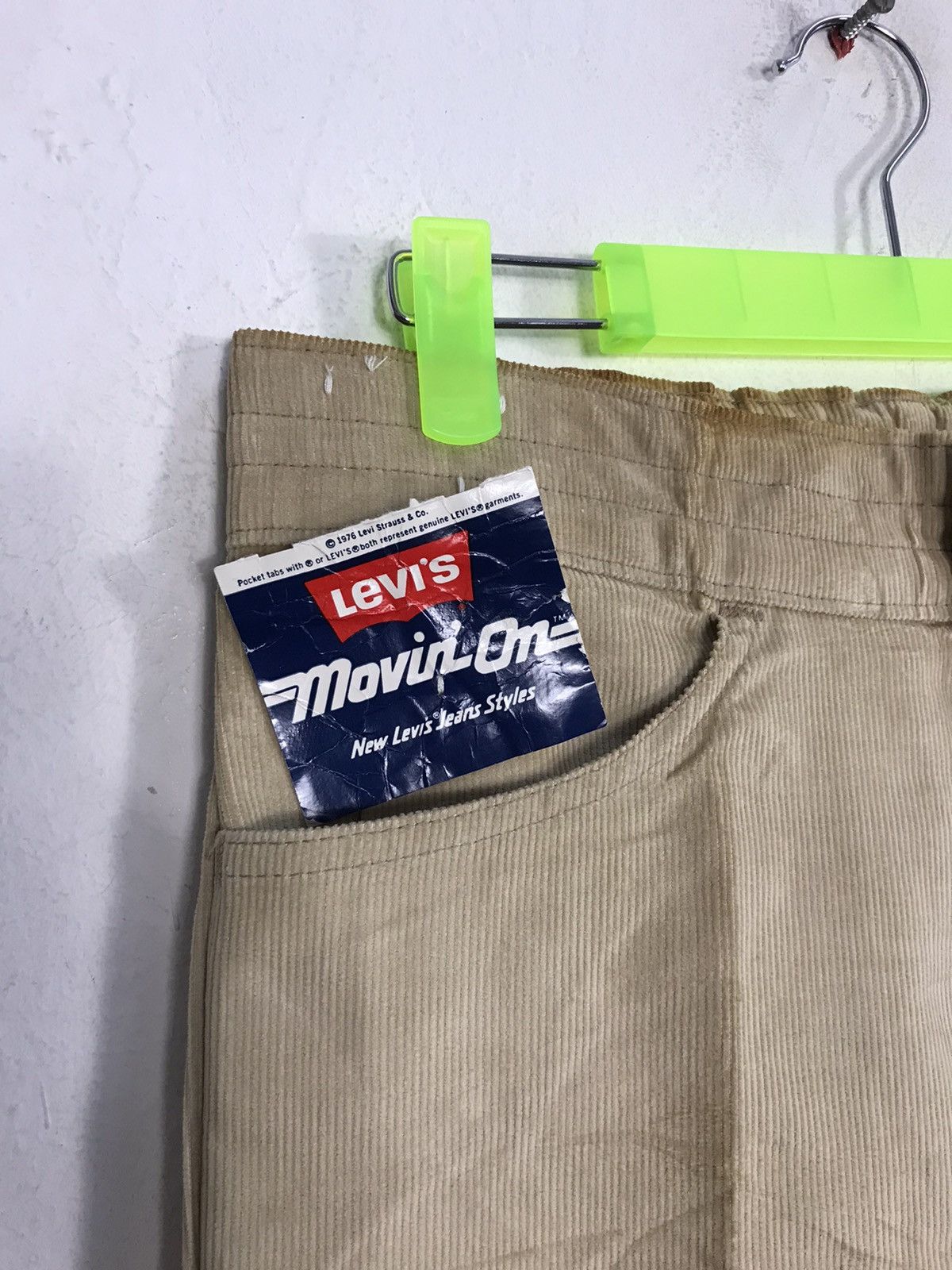 Levi's Vintage Clothing NOS Vintage 70s / 80s Levi’s Strauss Corduroy Pant Size 29" - 6 Thumbnail