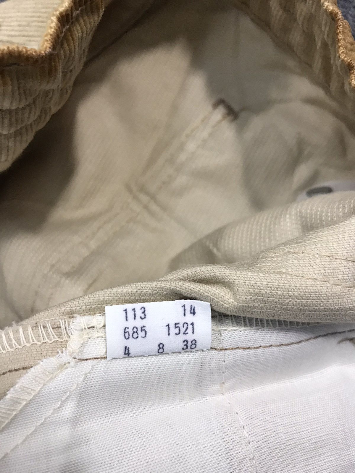 Levi's Vintage Clothing NOS Vintage 70s / 80s Levi’s Strauss Corduroy Pant Size 29" - 11 Thumbnail