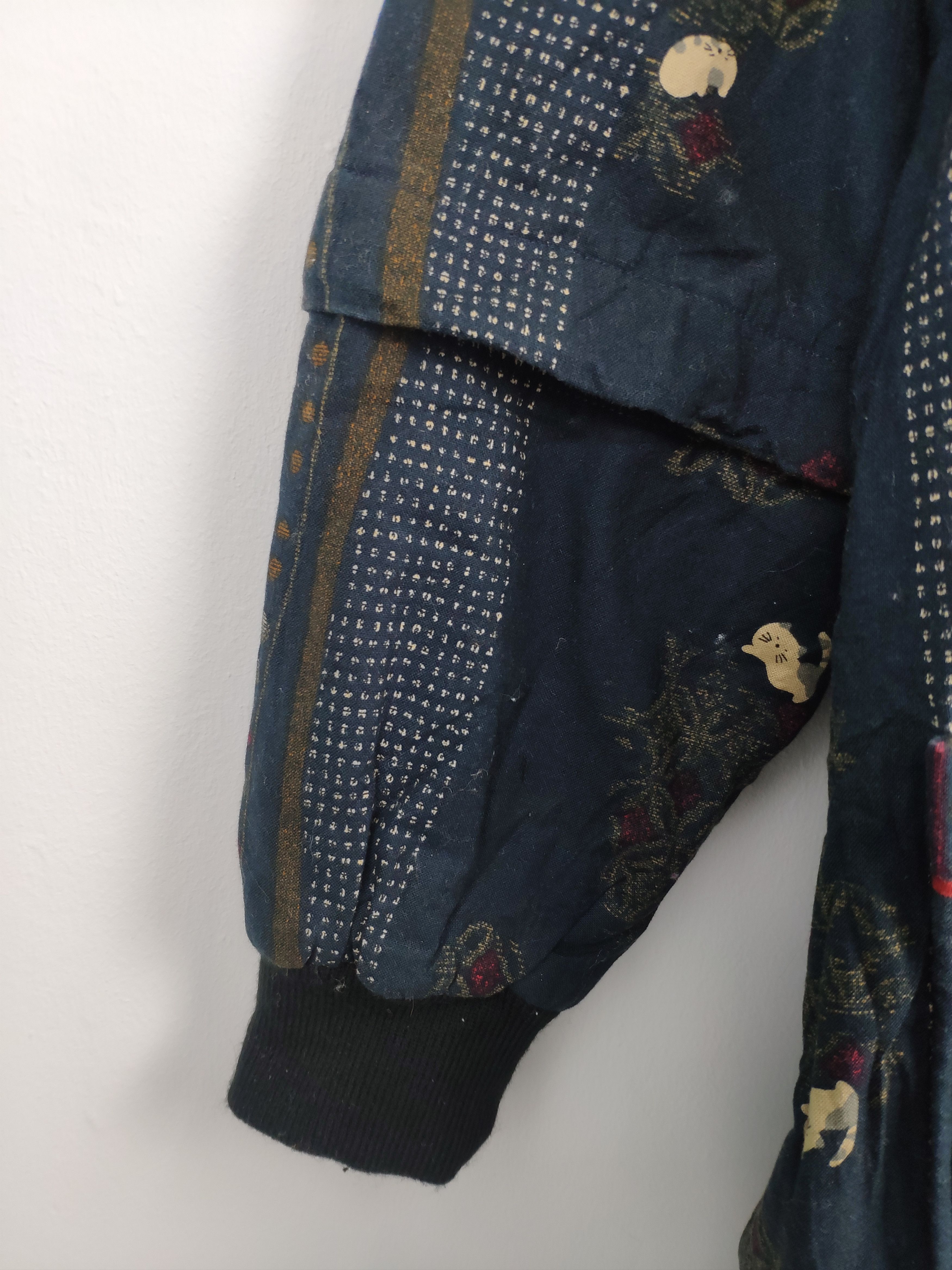 Japanese Brand × Le Grande Bleu (L.G.B.) × Vintage Steal 💥 Vintage Japanese Cardigan Jacket Fullprint Size US M / EU 48-50 / 2 - 6 Thumbnail
