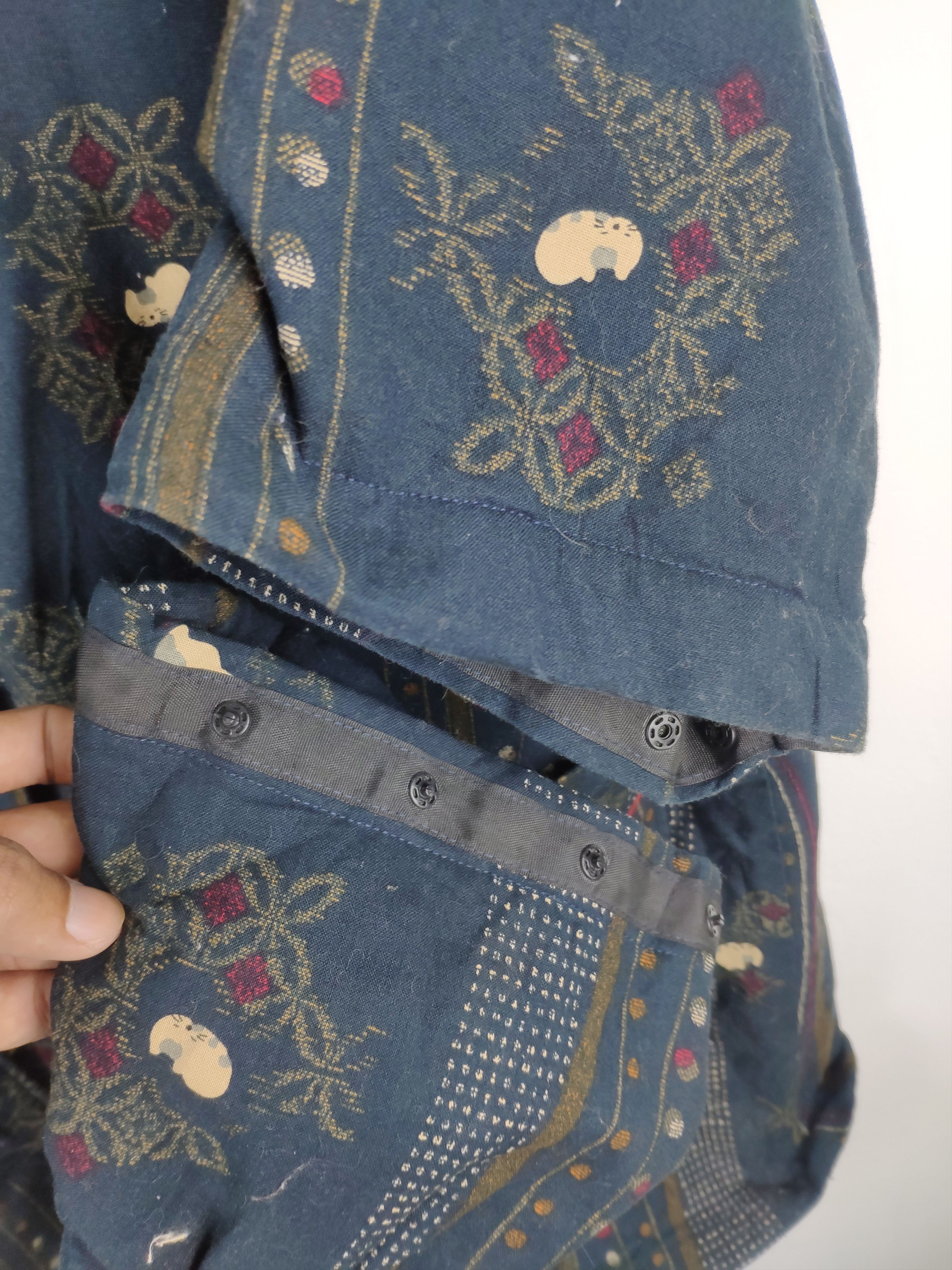 Japanese Brand × Le Grande Bleu (L.G.B.) × Vintage Steal 💥 Vintage Japanese Cardigan Jacket Fullprint Size US M / EU 48-50 / 2 - 5 Thumbnail