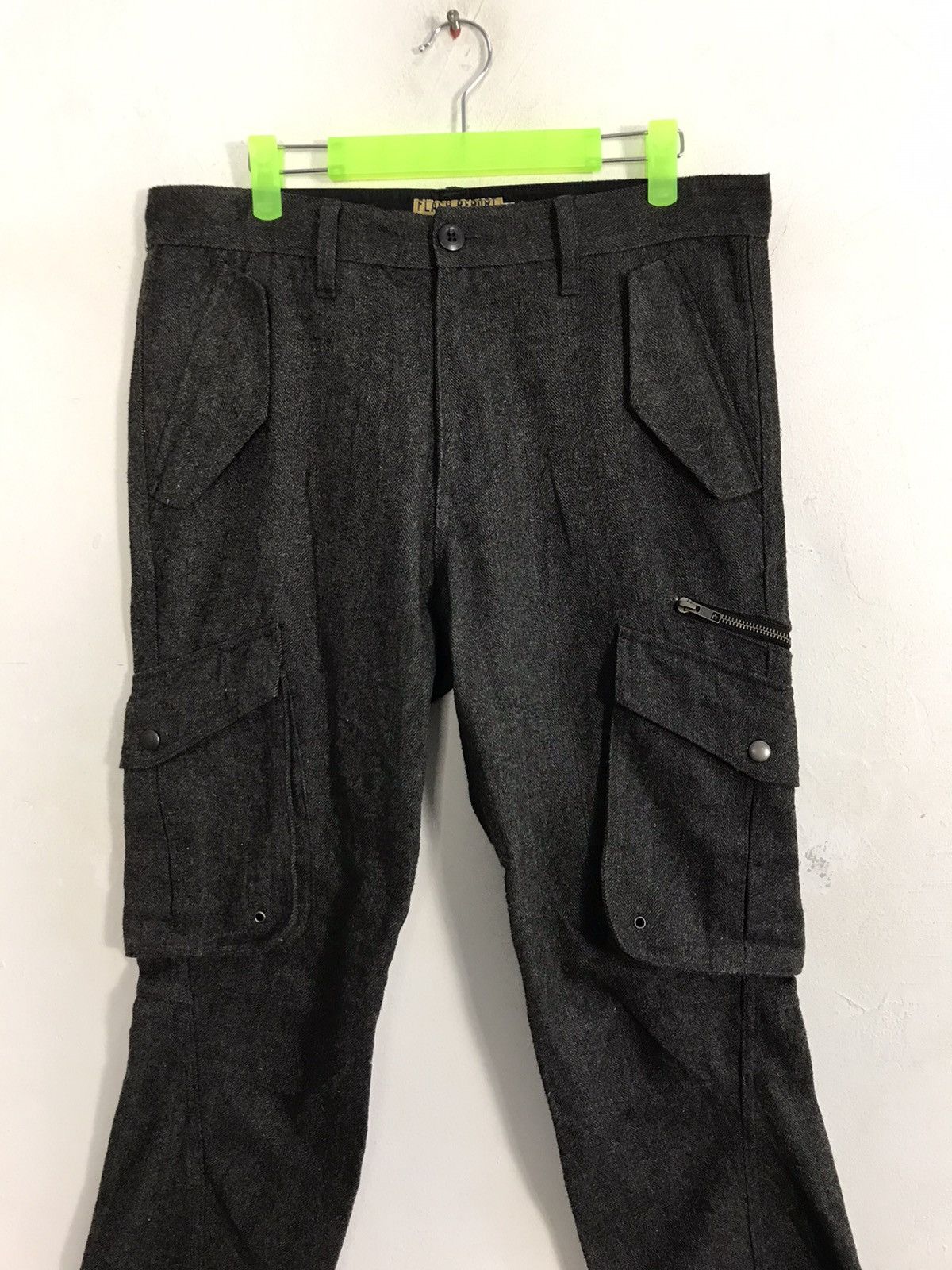Japanese Brand × Seditionaries Flash Report Vintage Fatigues Cargo Tactical Workwear Pants Size US 33 - 3 Thumbnail
