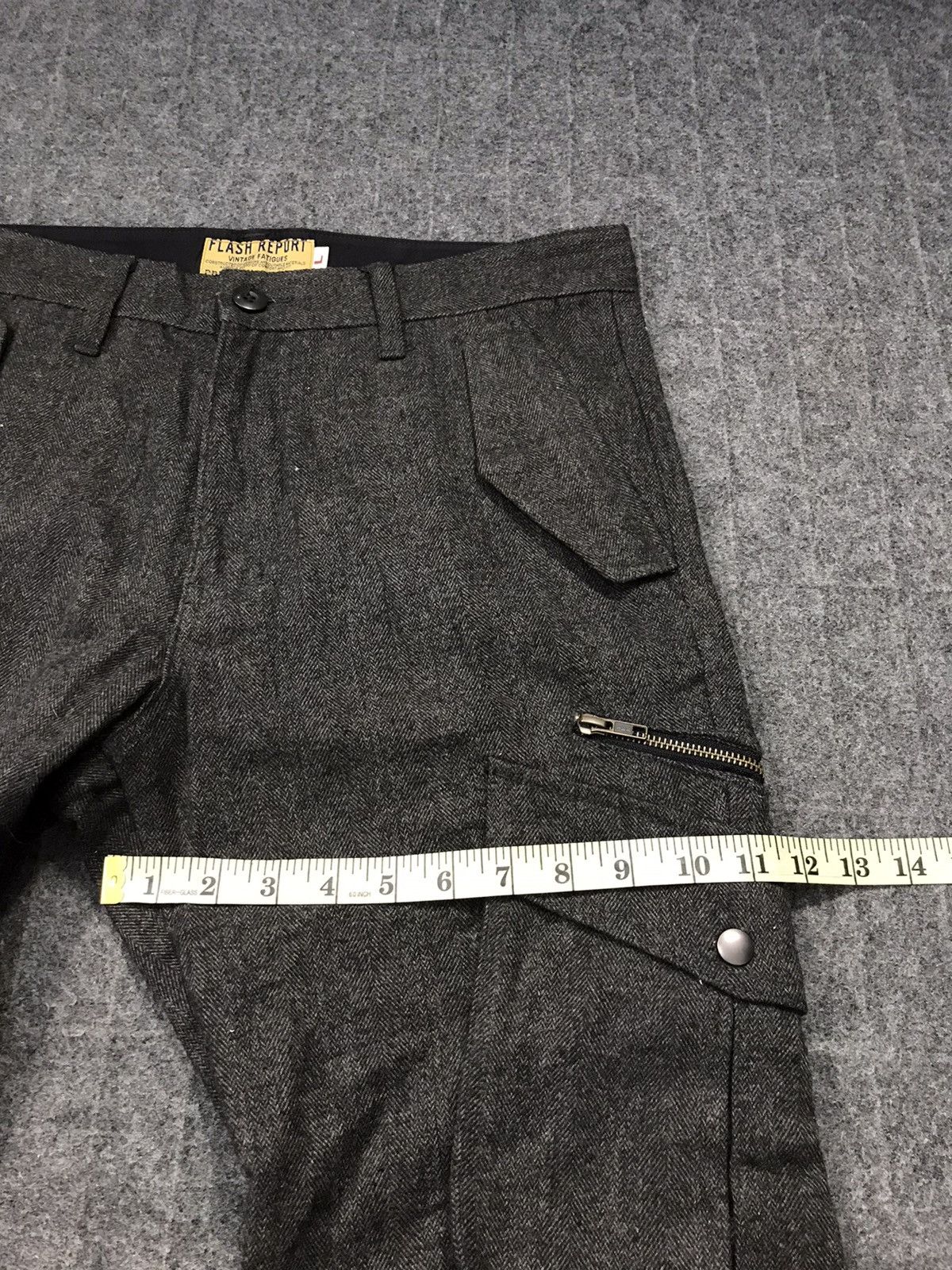 Japanese Brand × Seditionaries Flash Report Vintage Fatigues Cargo Tactical Workwear Pants Size US 33 - 13 Thumbnail
