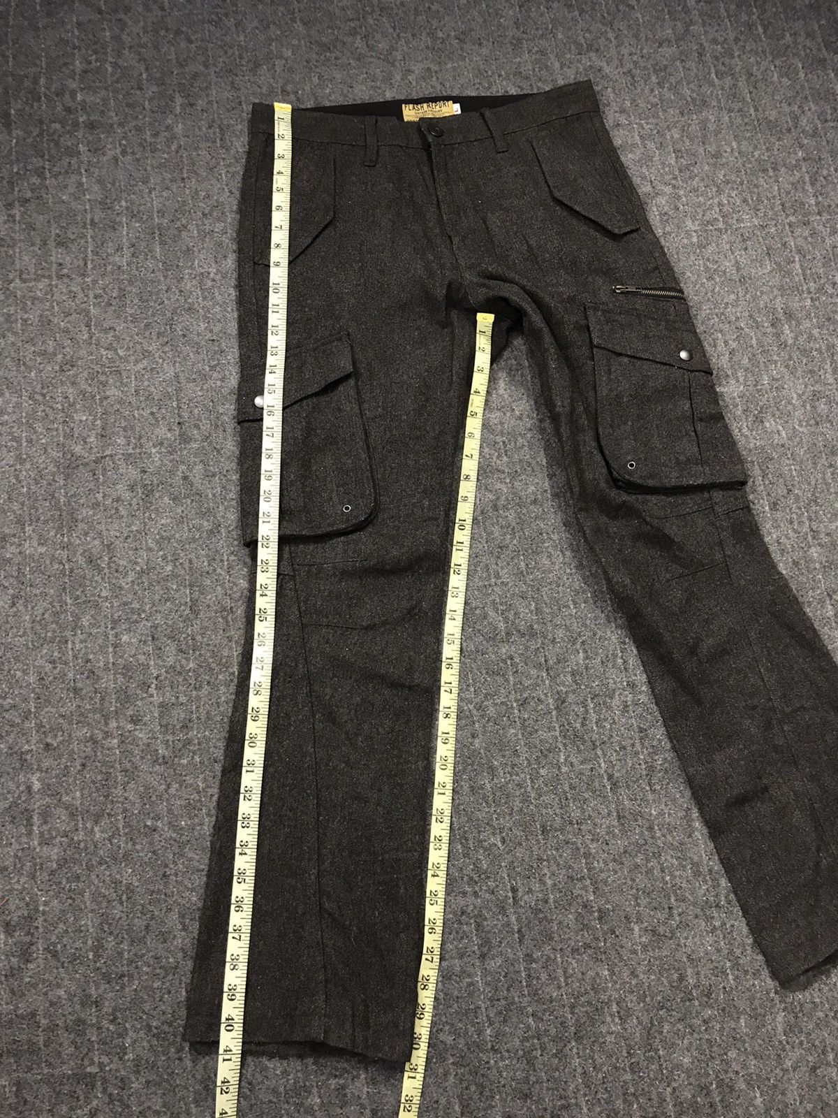 Japanese Brand × Seditionaries Flash Report Vintage Fatigues Cargo Tactical Workwear Pants Size US 33 - 12 Thumbnail