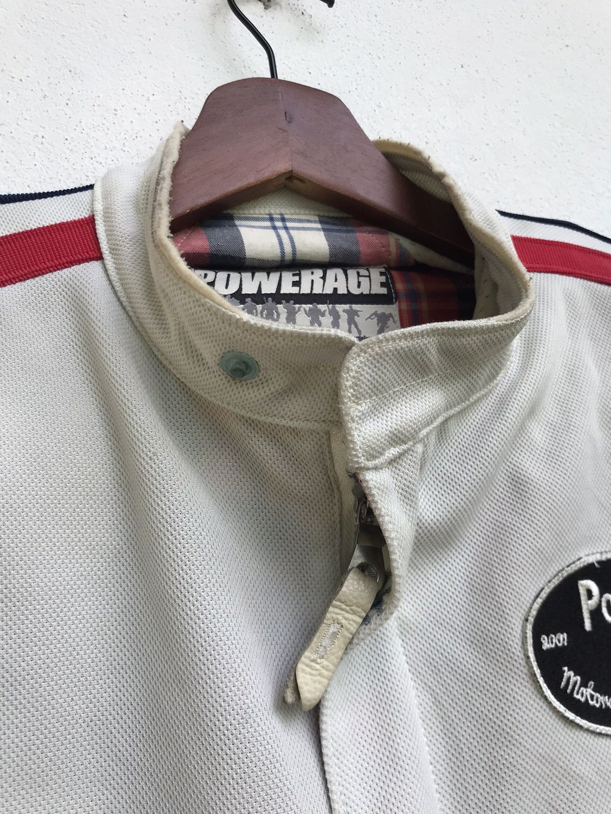 Japanese Brand × Sports Specialties × Vintage Vintage Powerage Motorcycle Equipment Biker Jacket Size US S / EU 44-46 / 1 - 7 Thumbnail