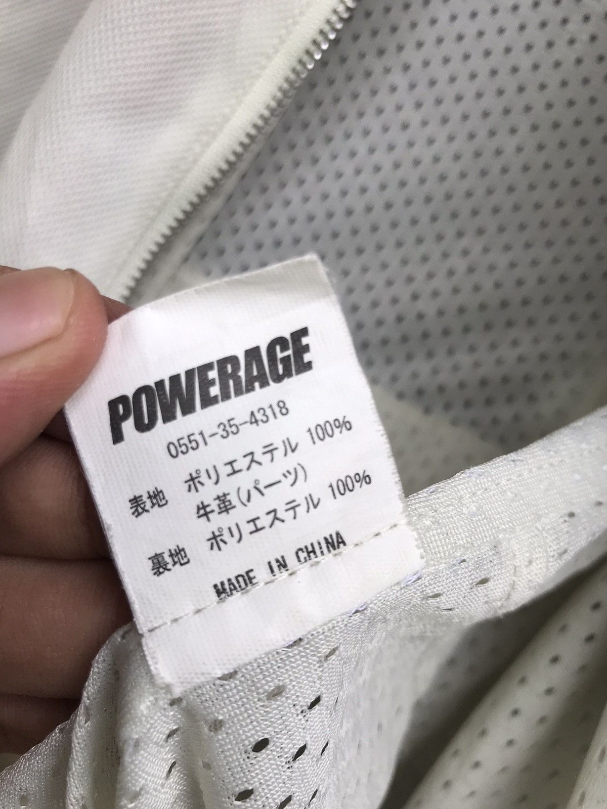 Japanese Brand × Sports Specialties × Vintage Vintage Powerage Motorcycle Equipment Biker Jacket Size US S / EU 44-46 / 1 - 22 Thumbnail