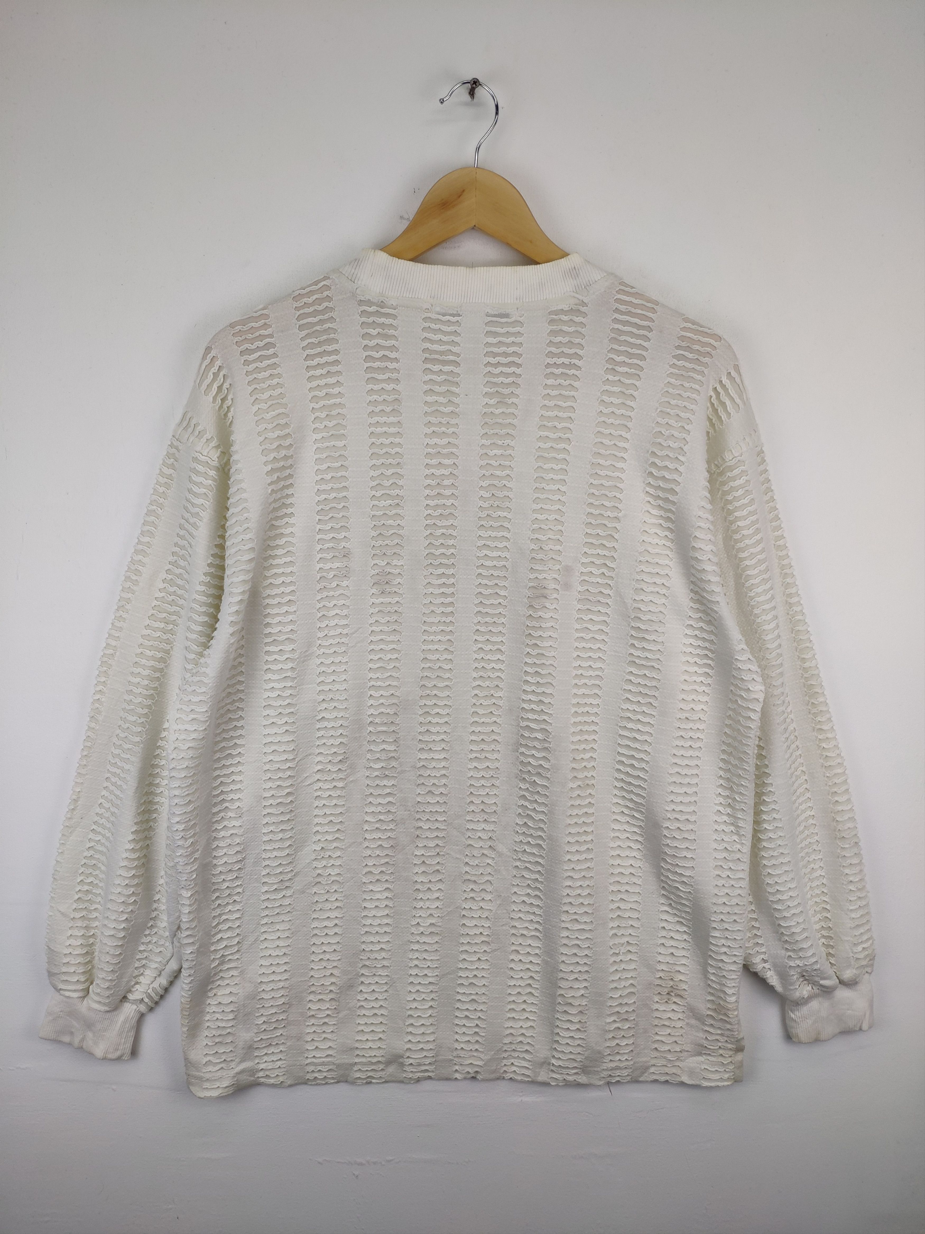 Japanese Brand × Vintage Vintage Sweater Issey Miyake Style Size L / US 10 / IT 46 - 2 Thumbnail