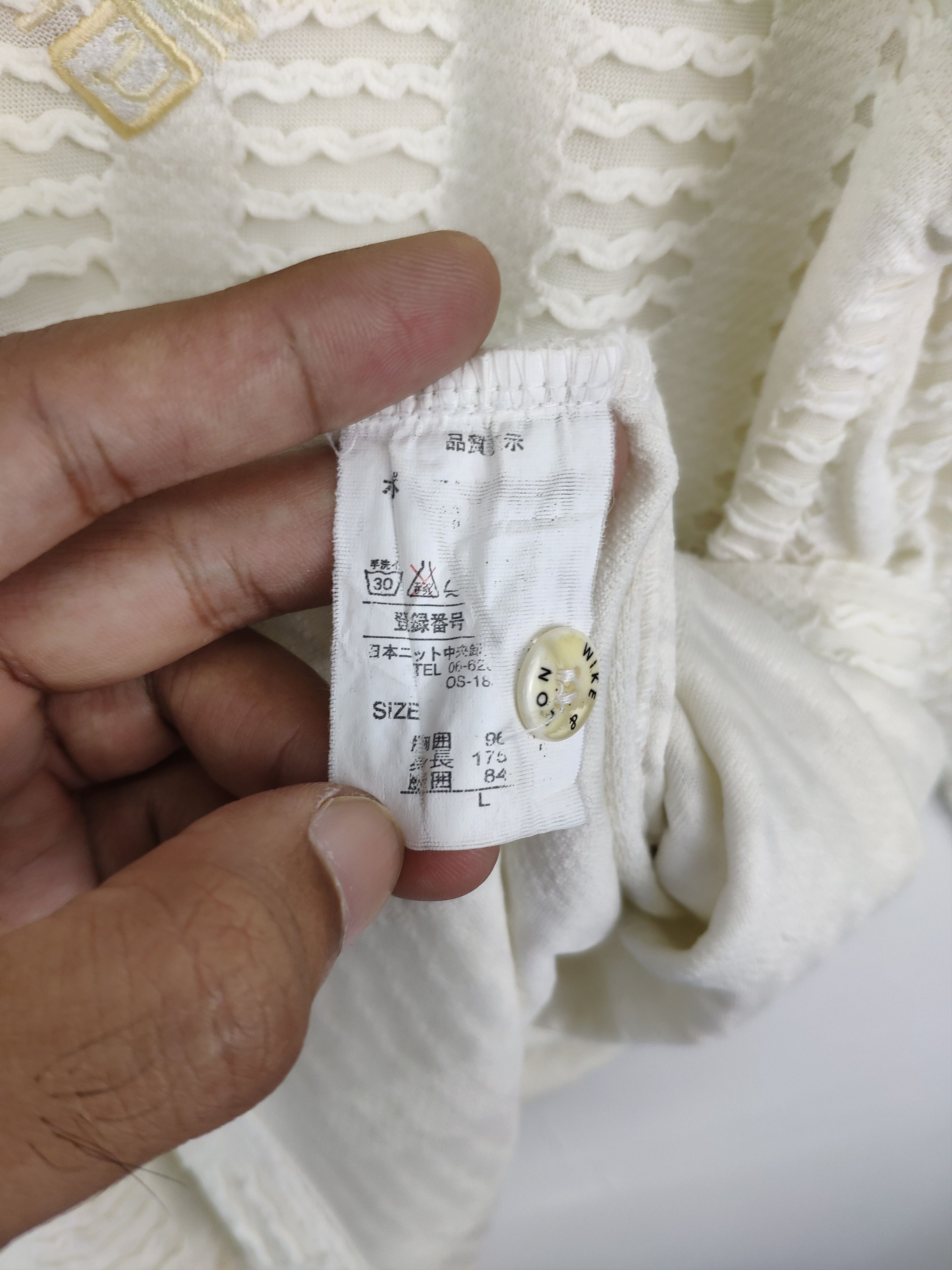 Japanese Brand × Vintage Vintage Sweater Issey Miyake Style Size L / US 10 / IT 46 - 4 Thumbnail