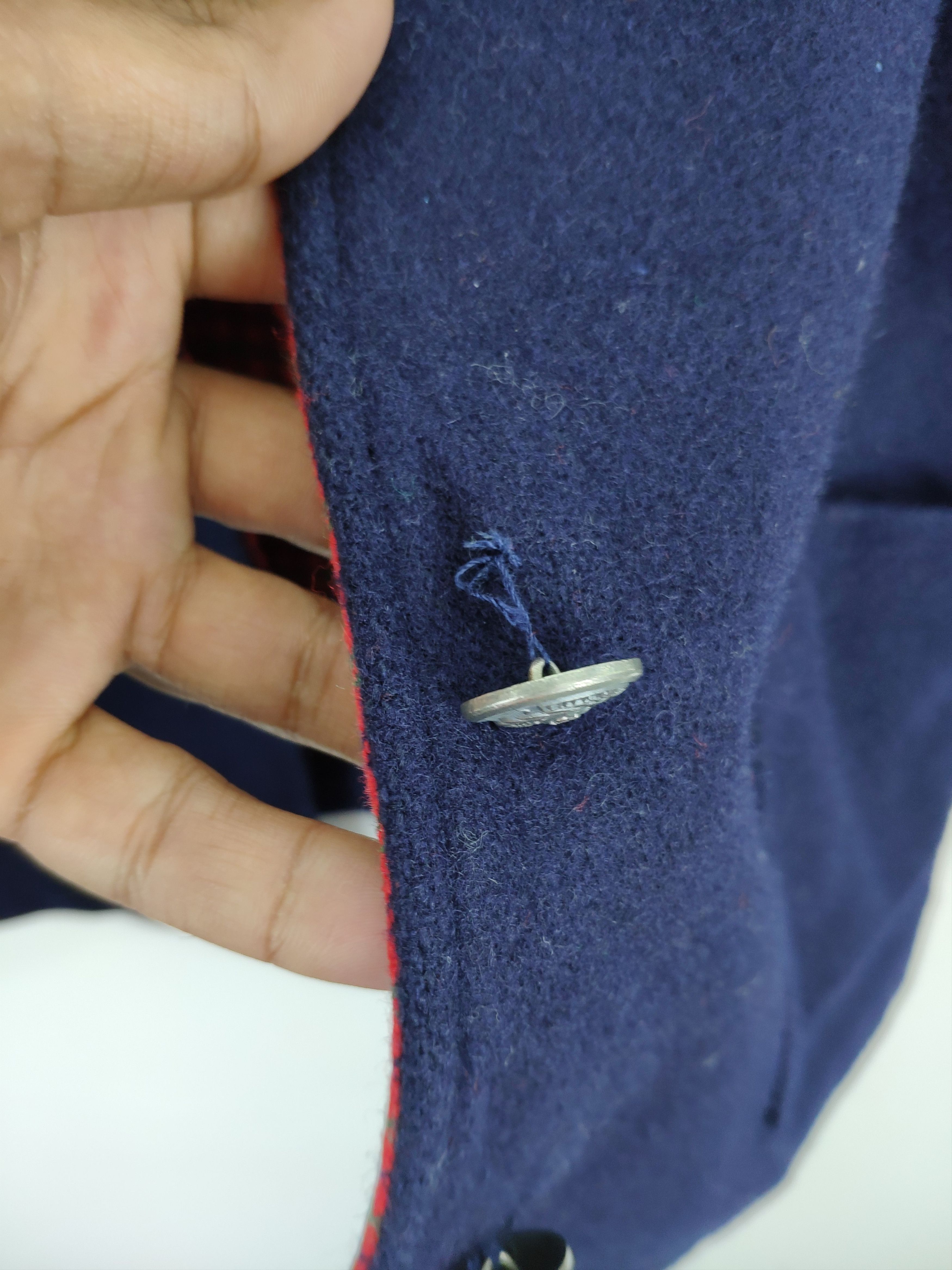 Le Grande Bleu (L.G.B.) × Vintage Vintage Japanese Wool Hooded Jacket Size US S / EU 44-46 / 1 - 11 Thumbnail
