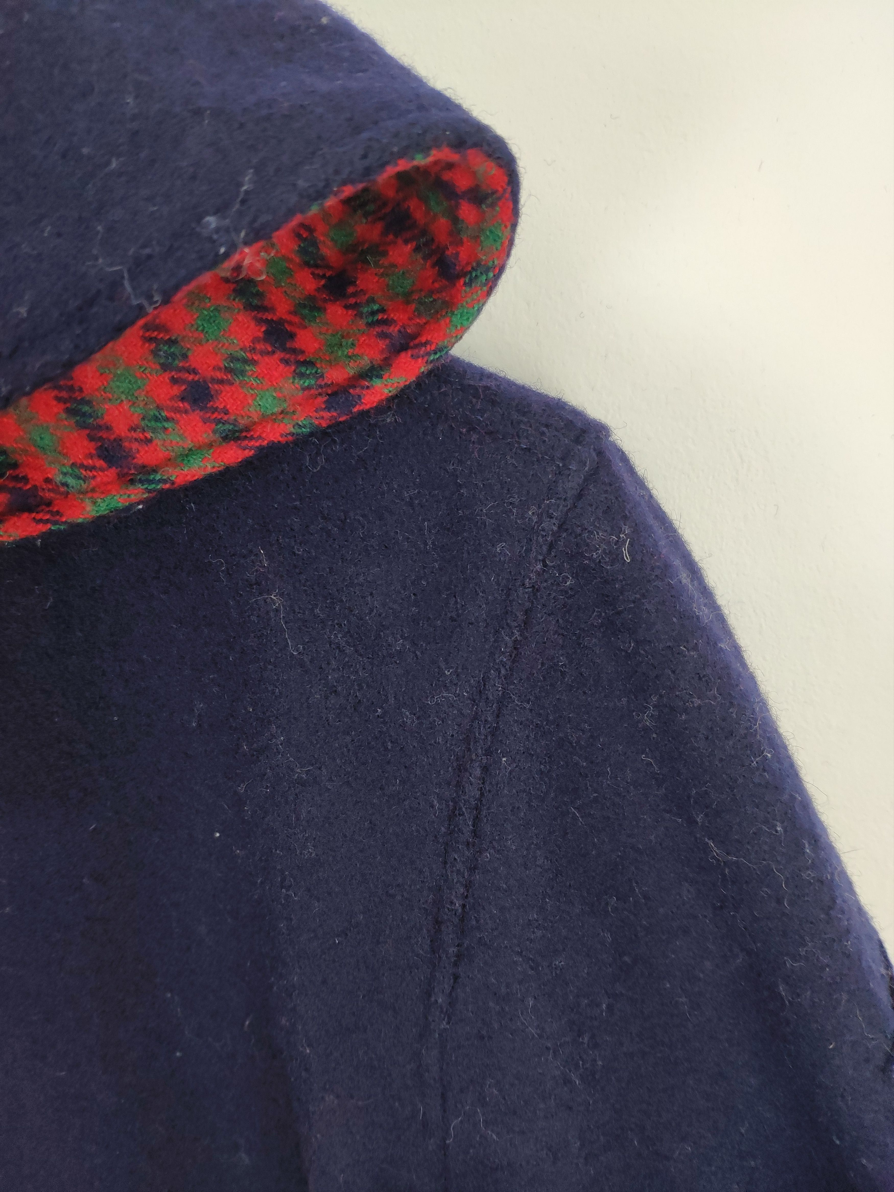 Le Grande Bleu (L.G.B.) × Vintage Vintage Japanese Wool Hooded Jacket Size US S / EU 44-46 / 1 - 9 Thumbnail