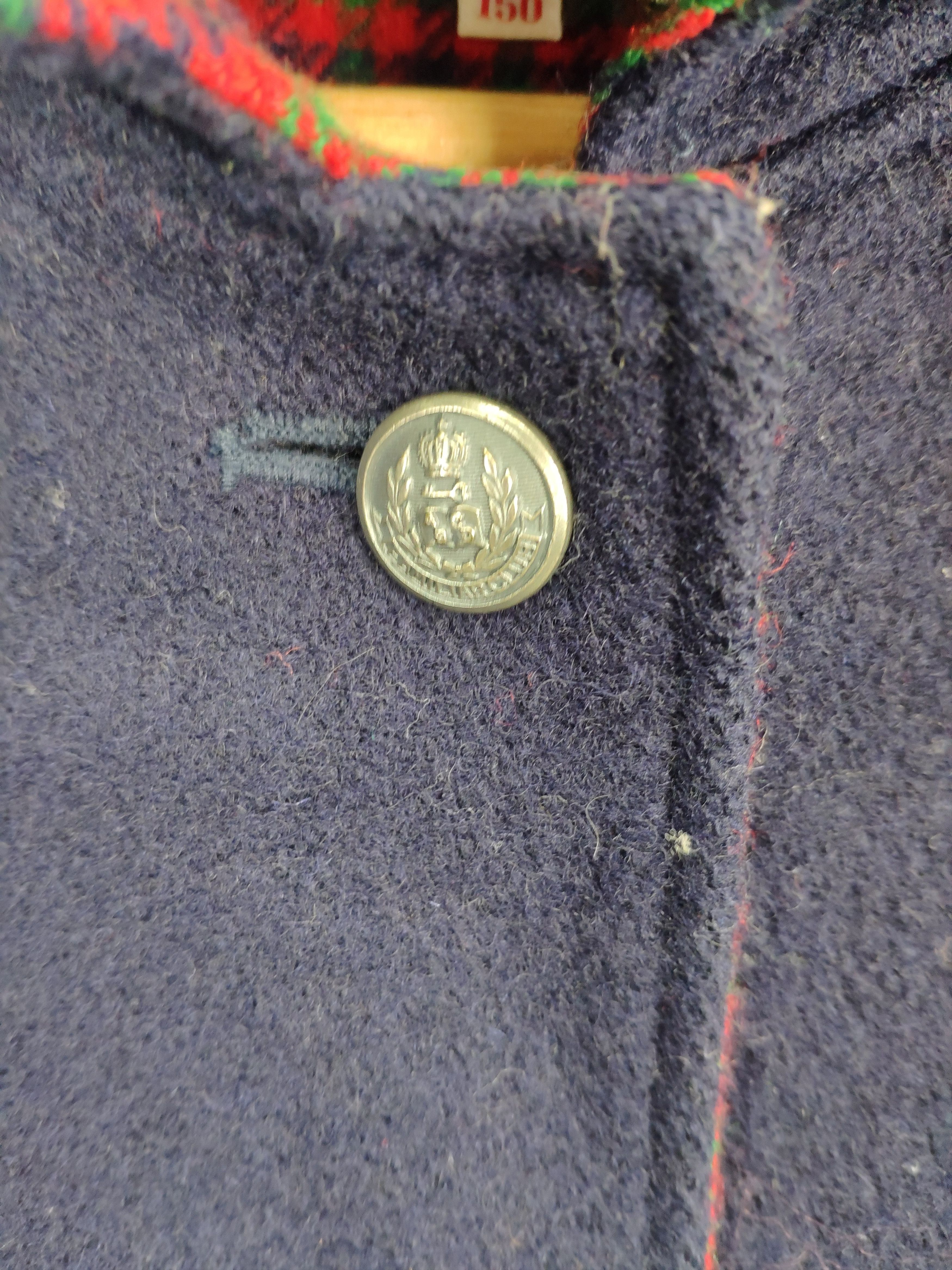Le Grande Bleu (L.G.B.) × Vintage Vintage Japanese Wool Hooded Jacket Size US S / EU 44-46 / 1 - 8 Thumbnail