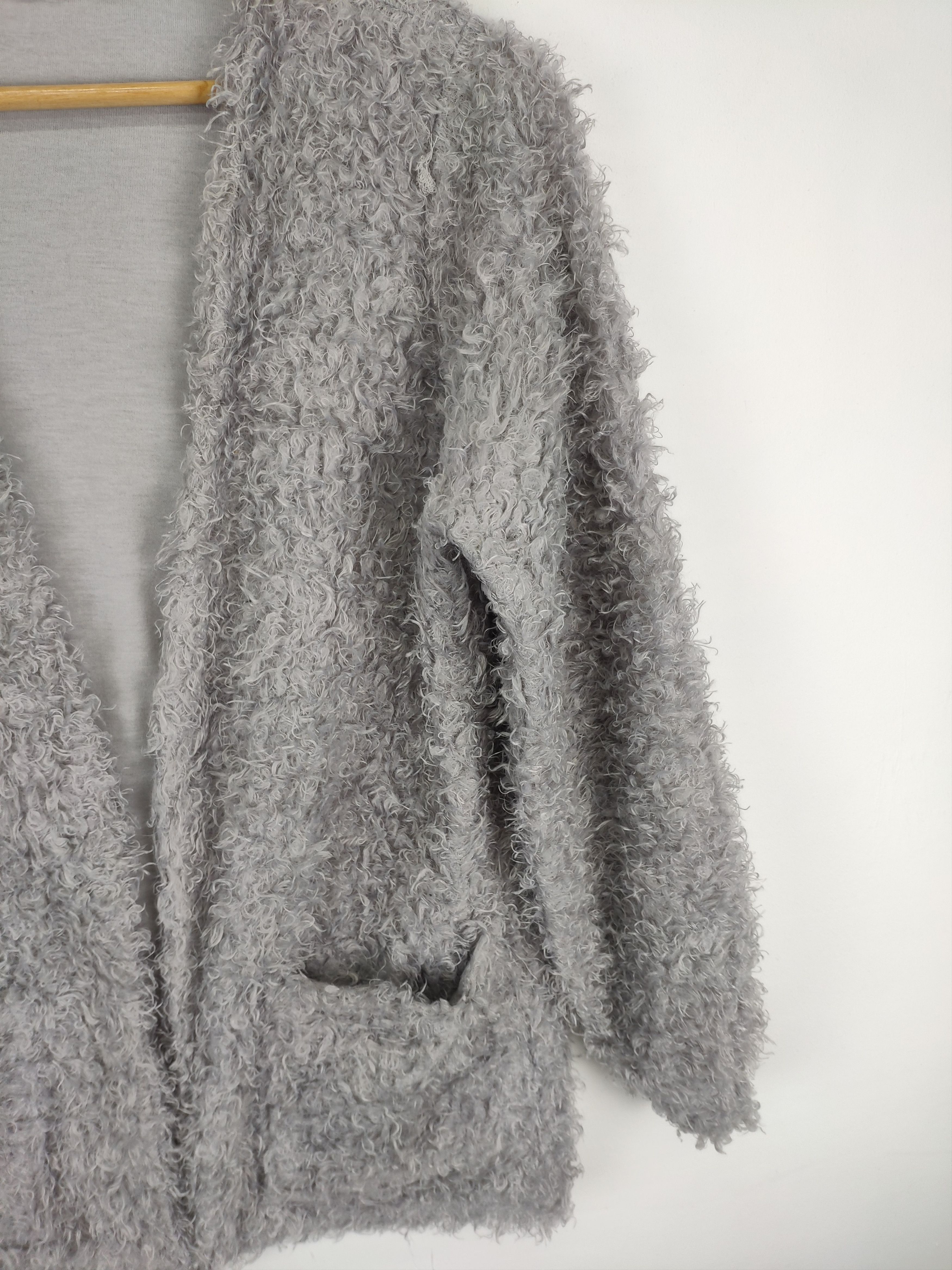 Japanese Brand × Vintage Vintage Cardigan Mohair Kurt Cobain Style Size M / US 6-8 / IT 42-44 - 7 Thumbnail